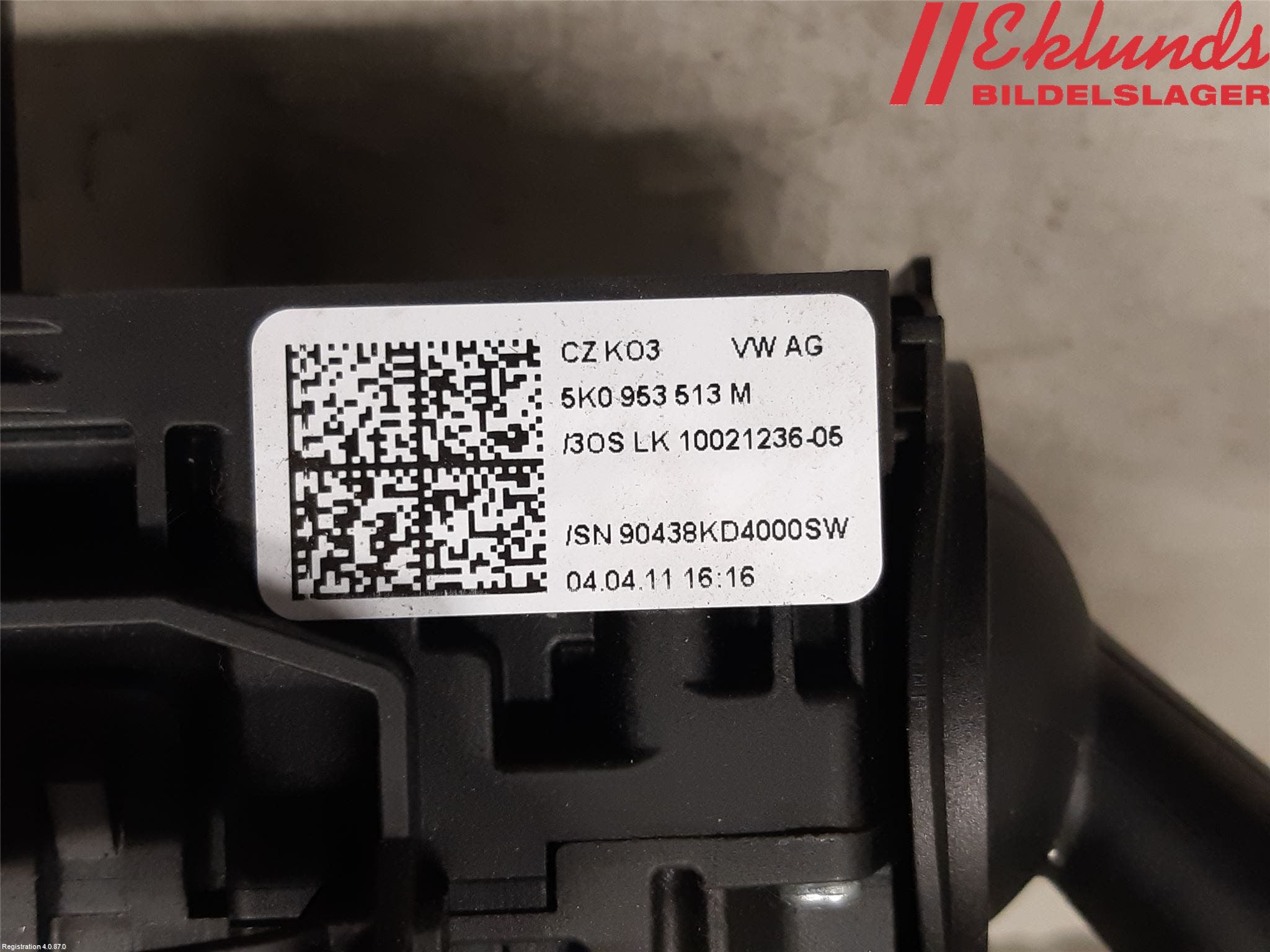 Volkswagen VW GOLF VI 09-13 Spakcentral