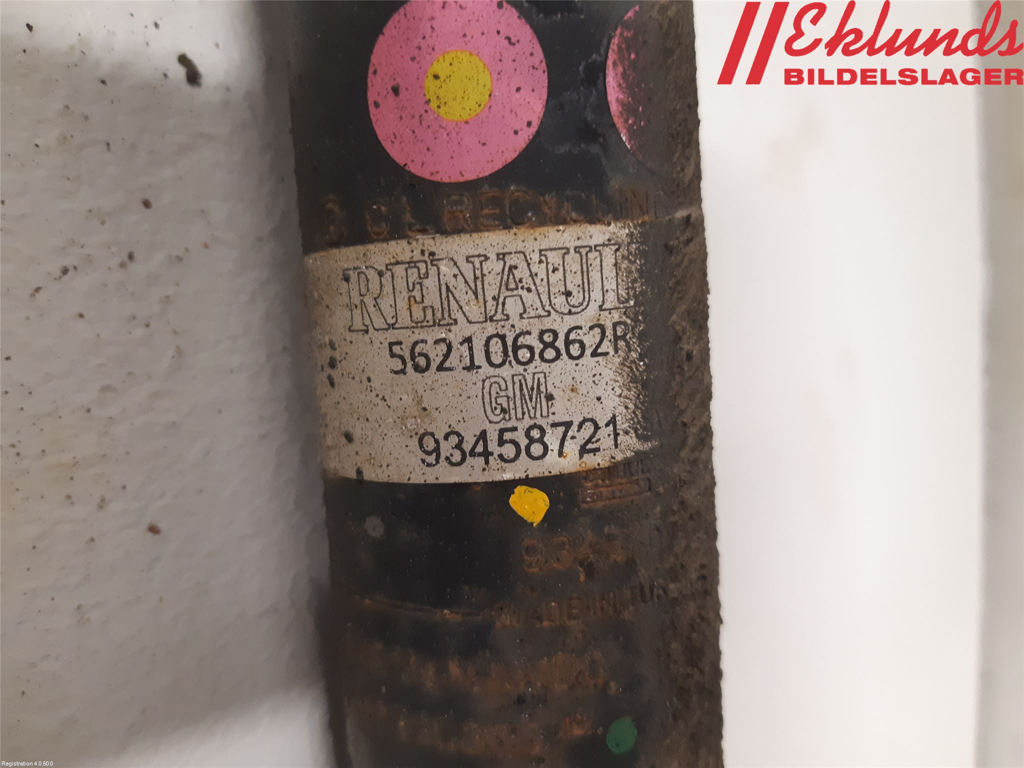 Renault TRAFIC/E-TECH 15- Stötdämpare Bak