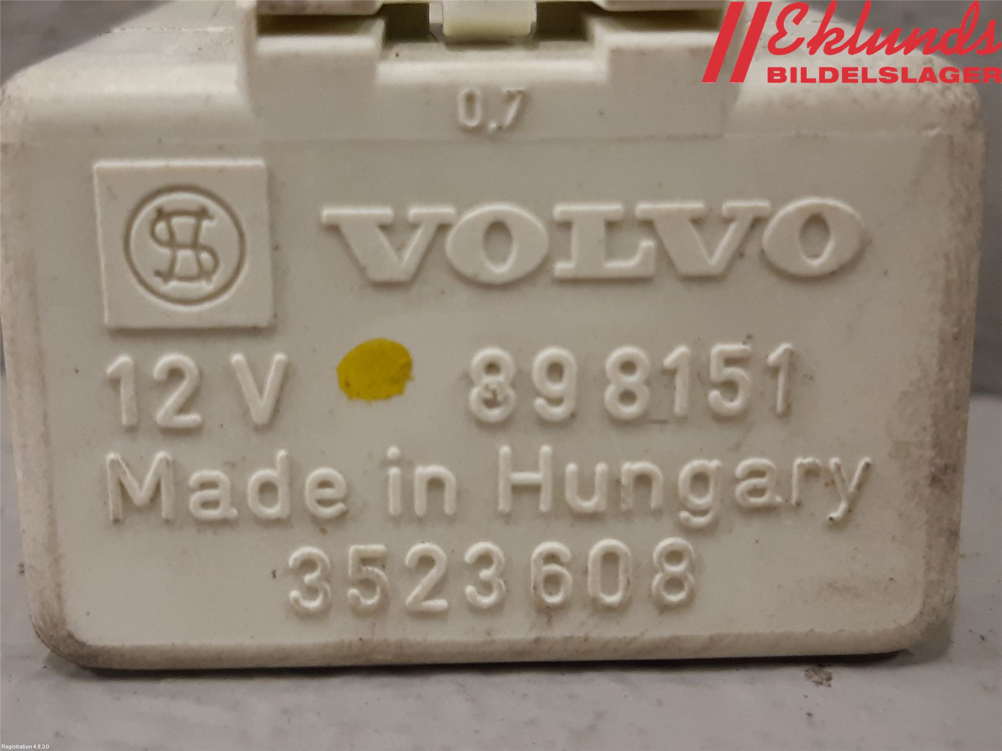 Volvo 740 84-87 Relä Bränslepump