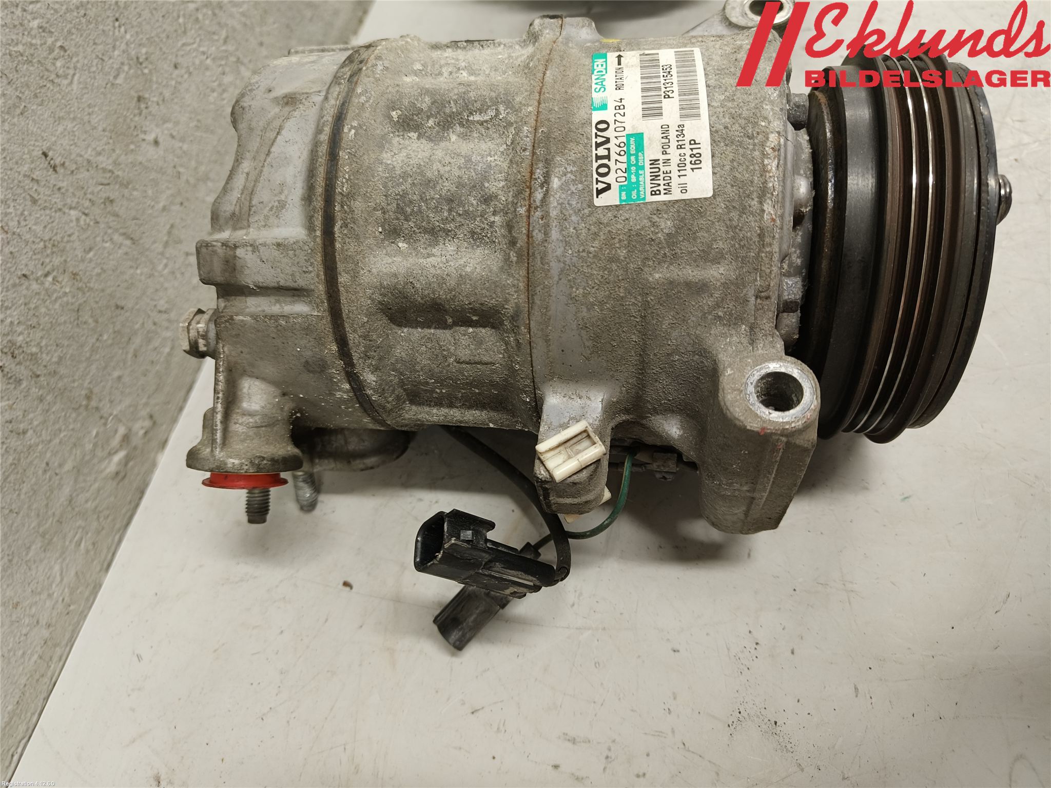 Volvo S60 11-13 Ac Kompressor