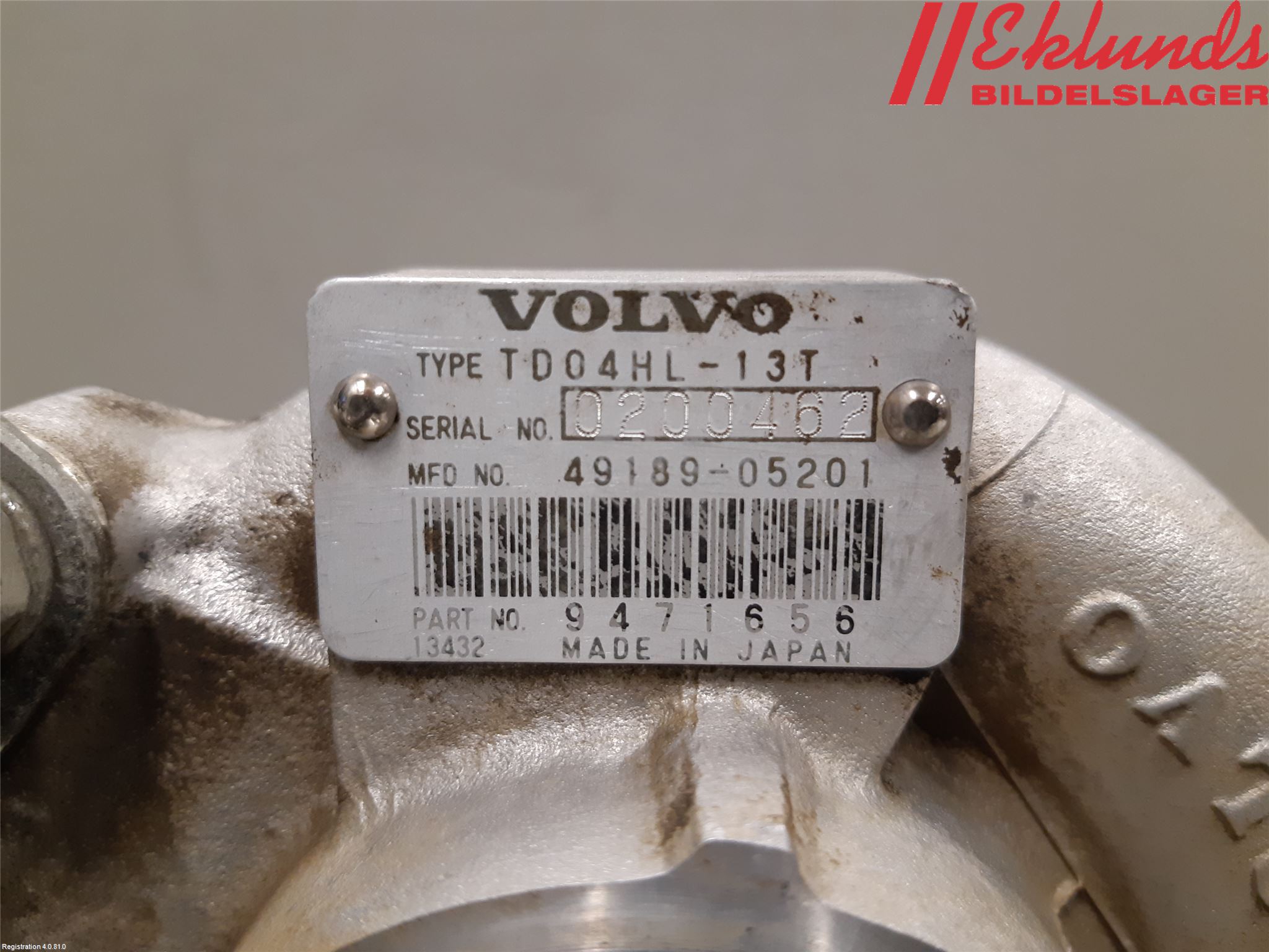 Volvo C70 98-05 Turboaggregat