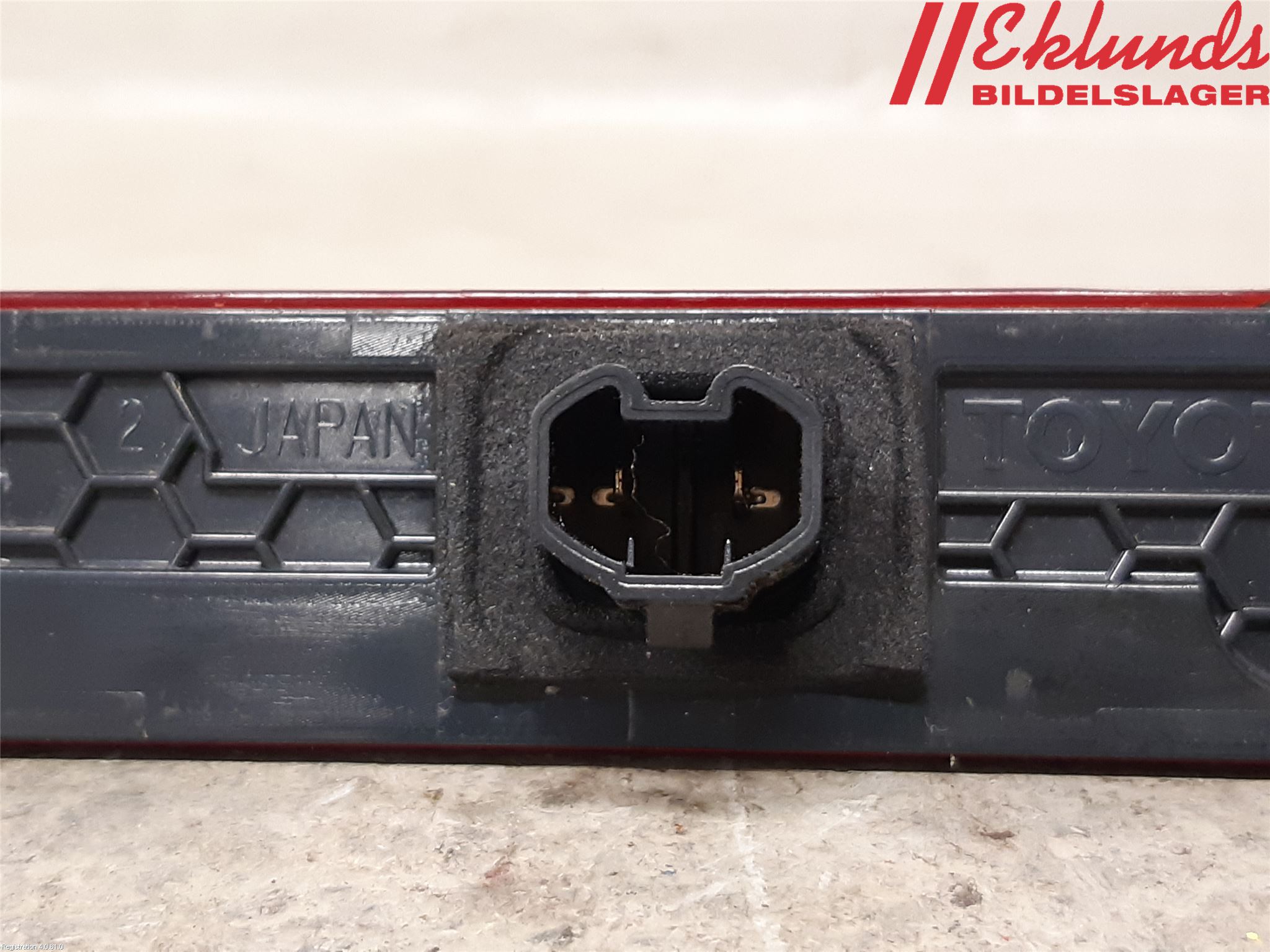 Toyota COROLLA 19- Bromsljus Bakruta