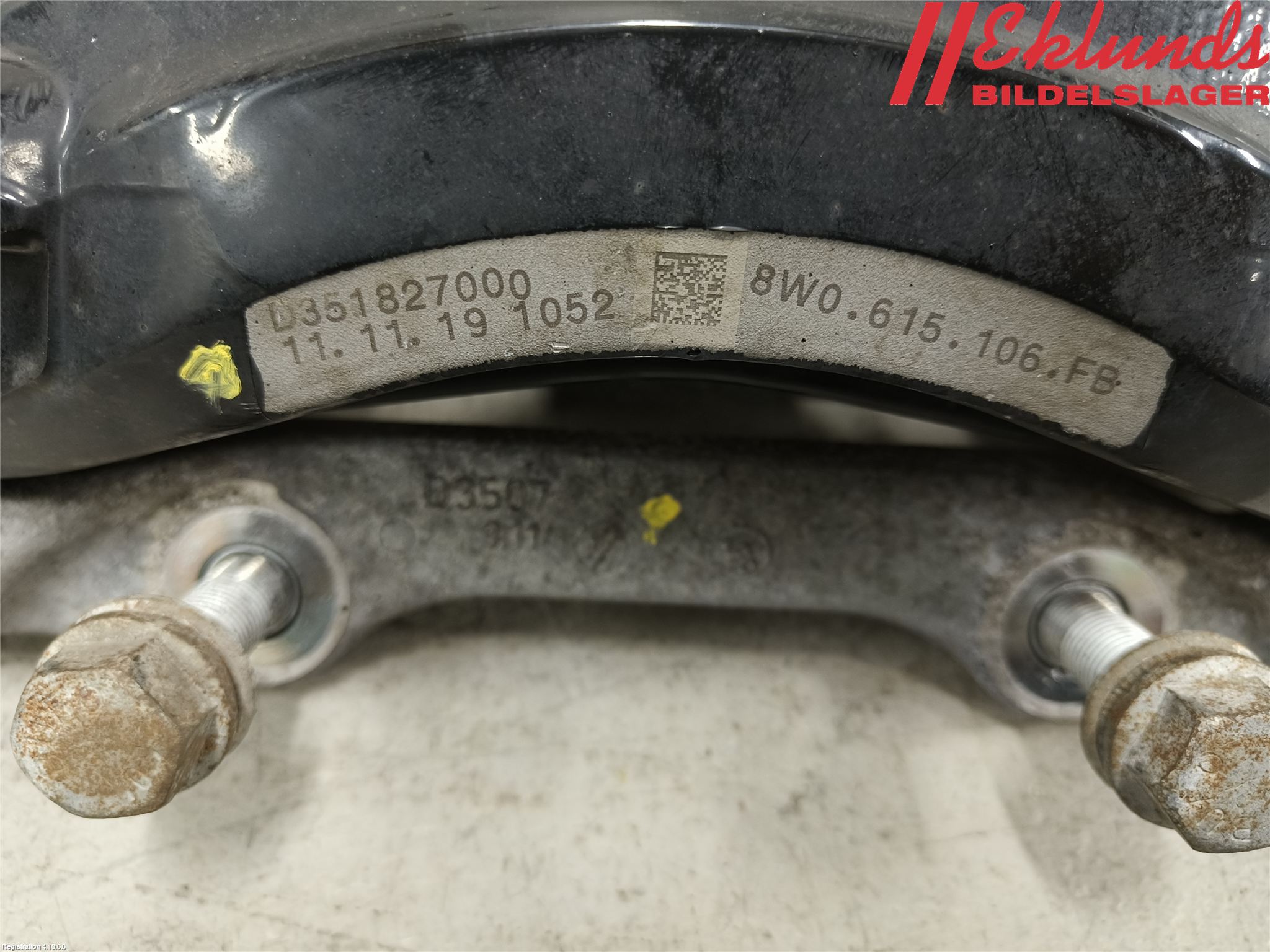 Audi A4/S4 B9 20- Bromsok Fram Höger