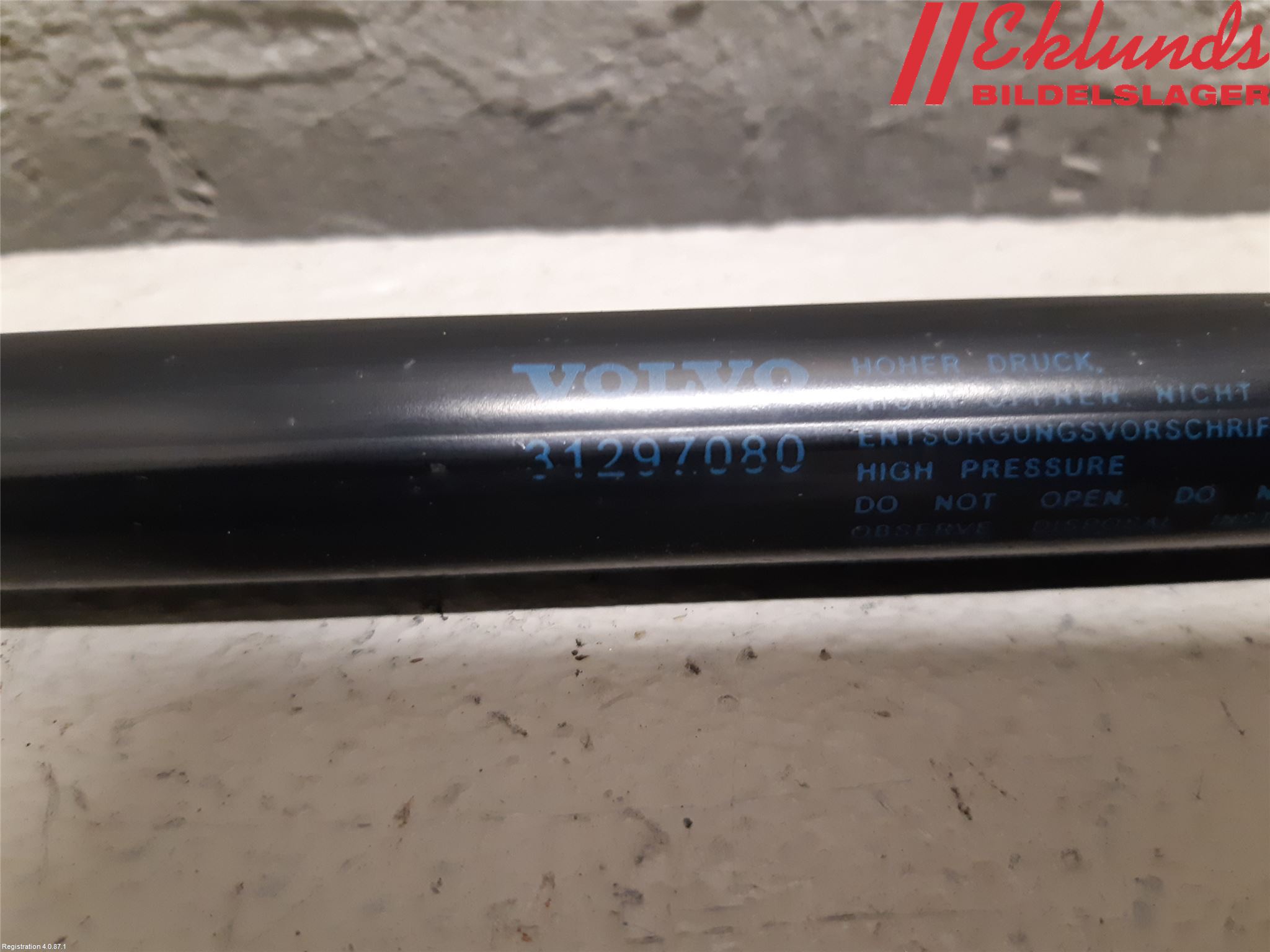 Volvo V60 11-13 Gasfjäder Baklucka