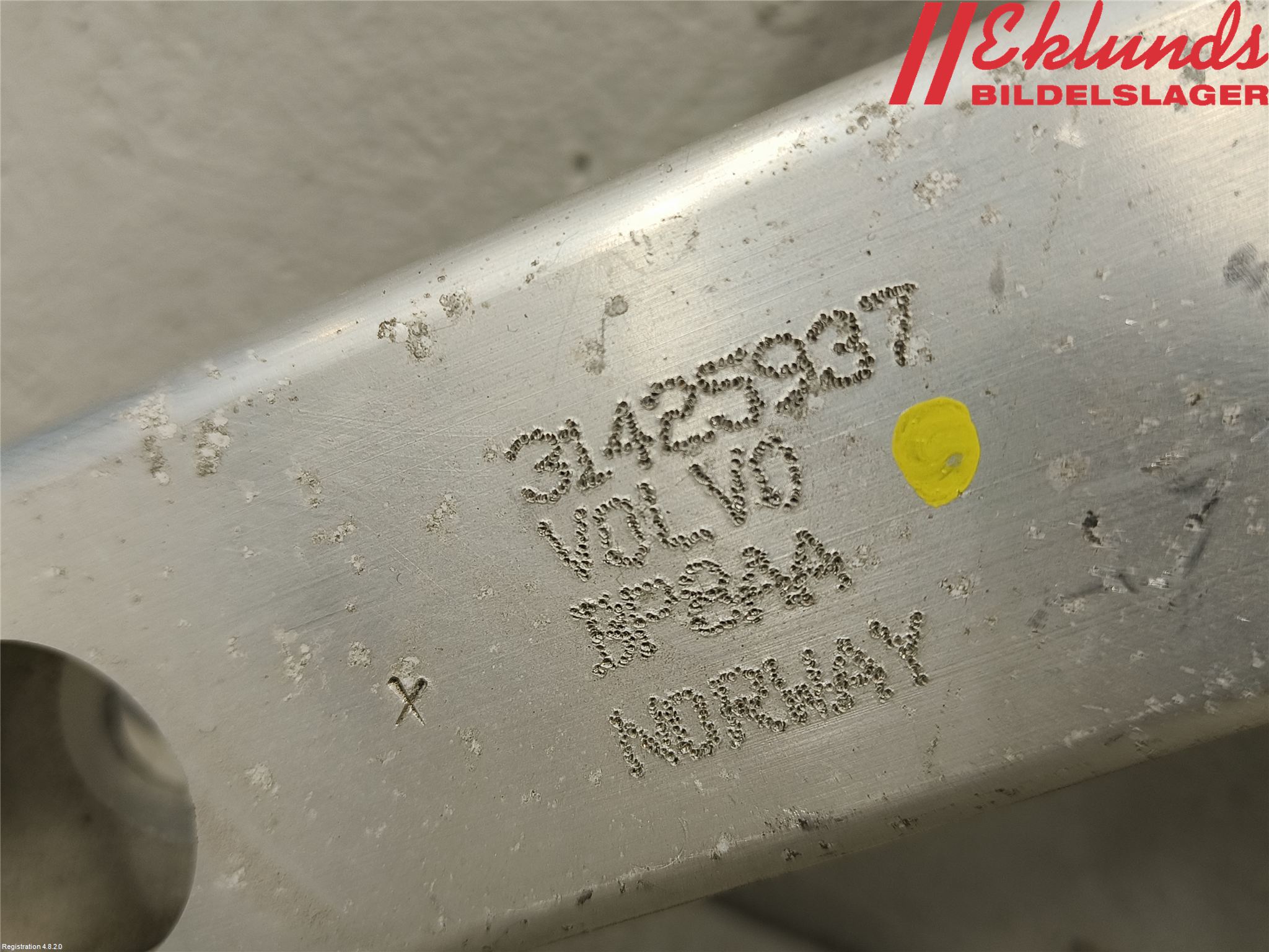 Volvo XC90/RECHARGE 16- Frontplåt