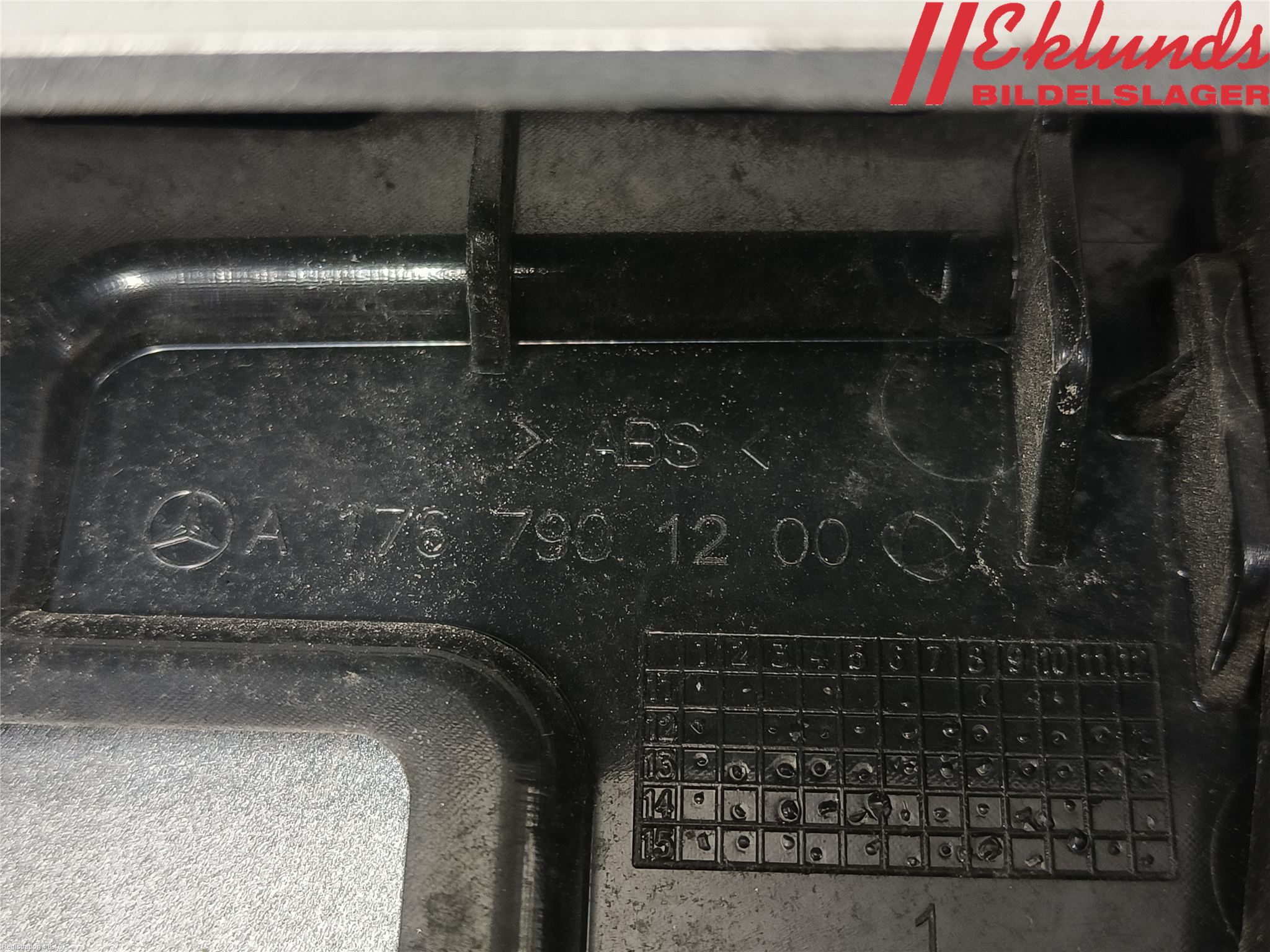 Mercedes-Benz MB A-KLASS (W176) 13-18 Spoiler Baklucka