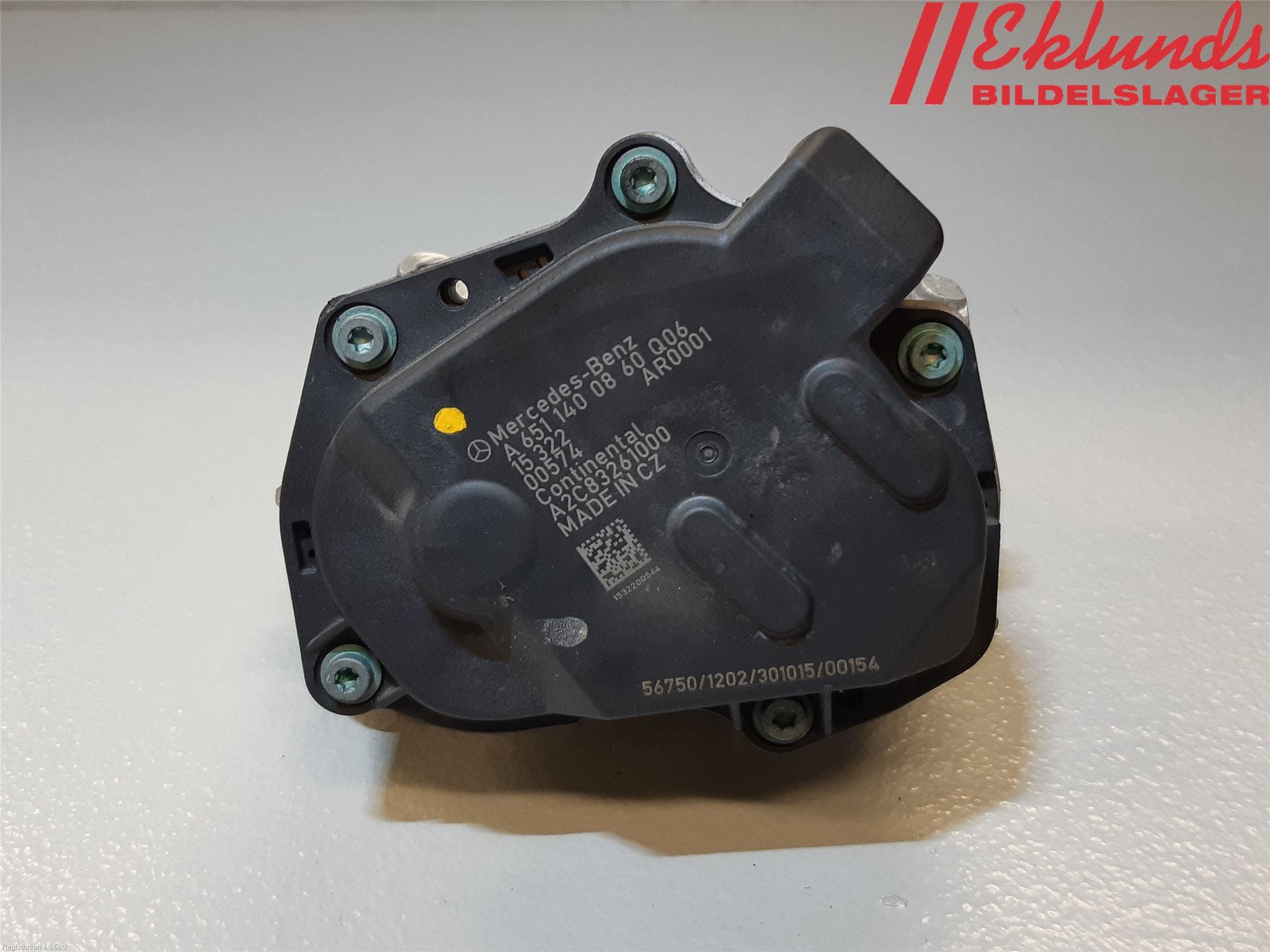 Mercedes-Benz MB SPRINTER (W906) 06-18 Egr Ventil