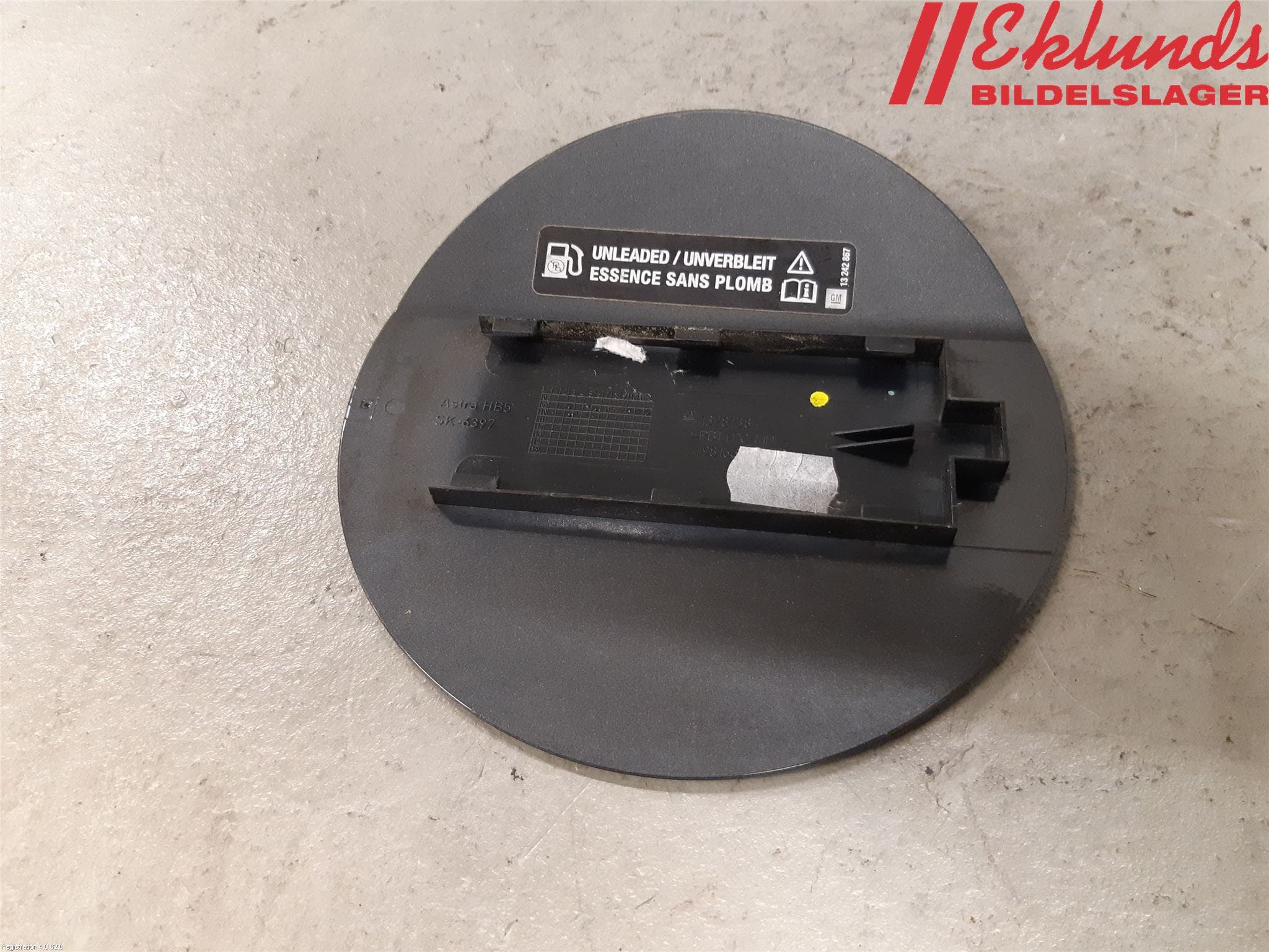 Opel ASTRA J 10-15 Tanklucka