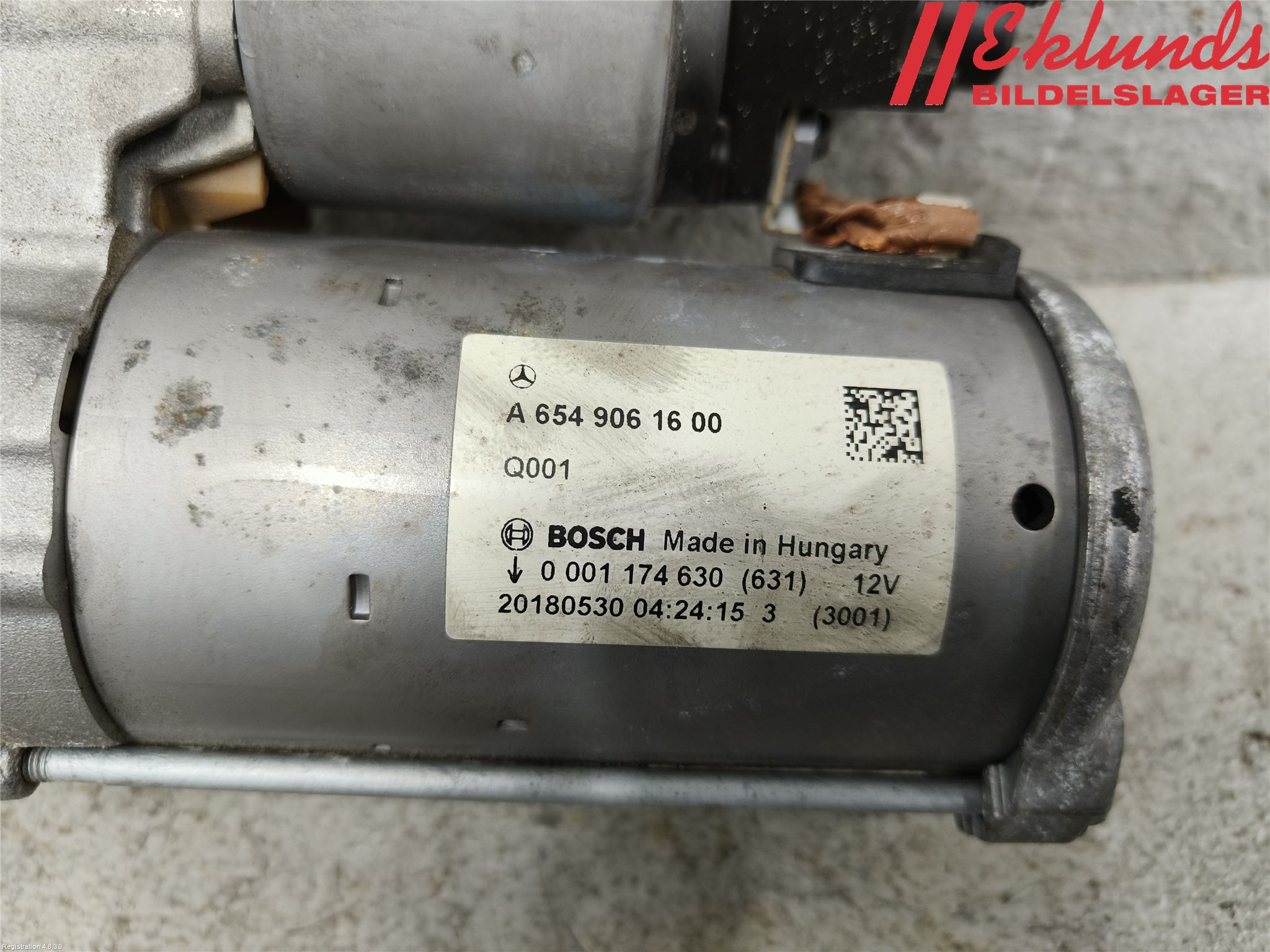 Mercedes-Benz MB E-KLASS (W213) 16-23 Startmotor Diesel