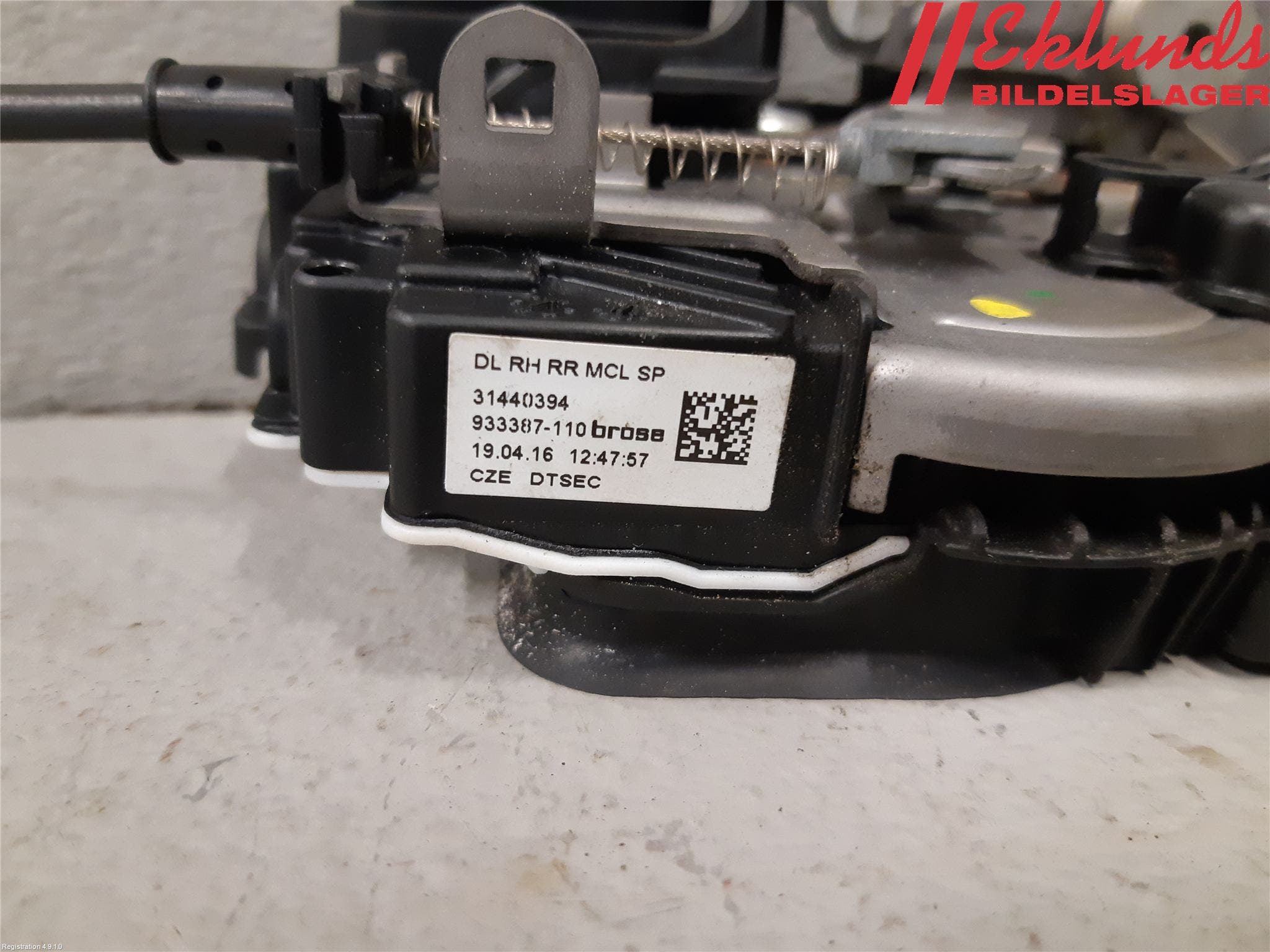 Volvo V40 12-19 Låskista-Dörrlås