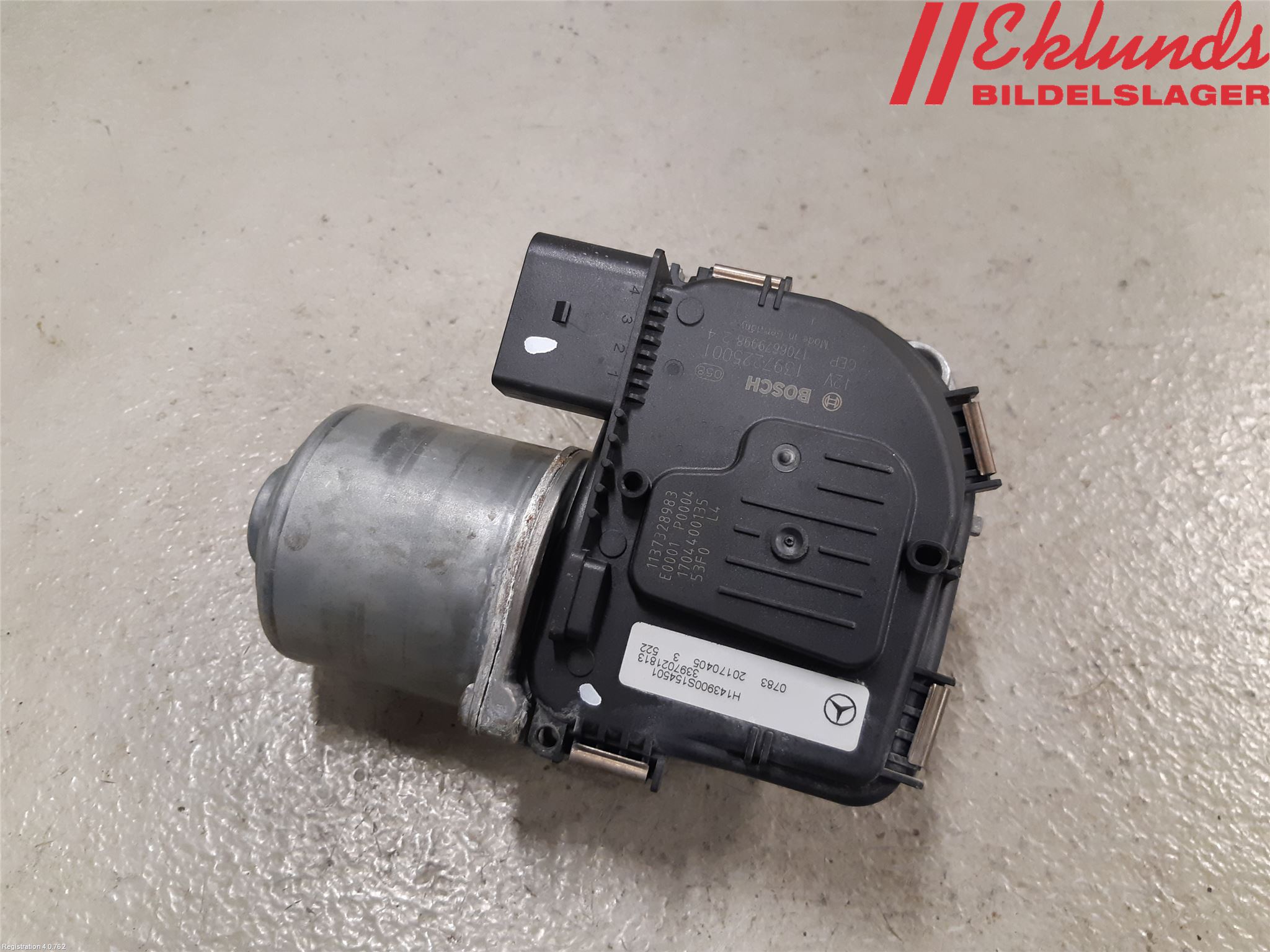 Mercedes-Benz MB E-KLASS (W213) 16-23 Torkarmotor Vindruta