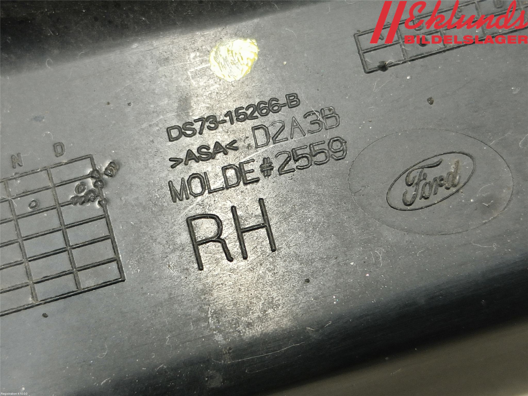 Ford MONDEO 15-22 Dimljussarg Fram