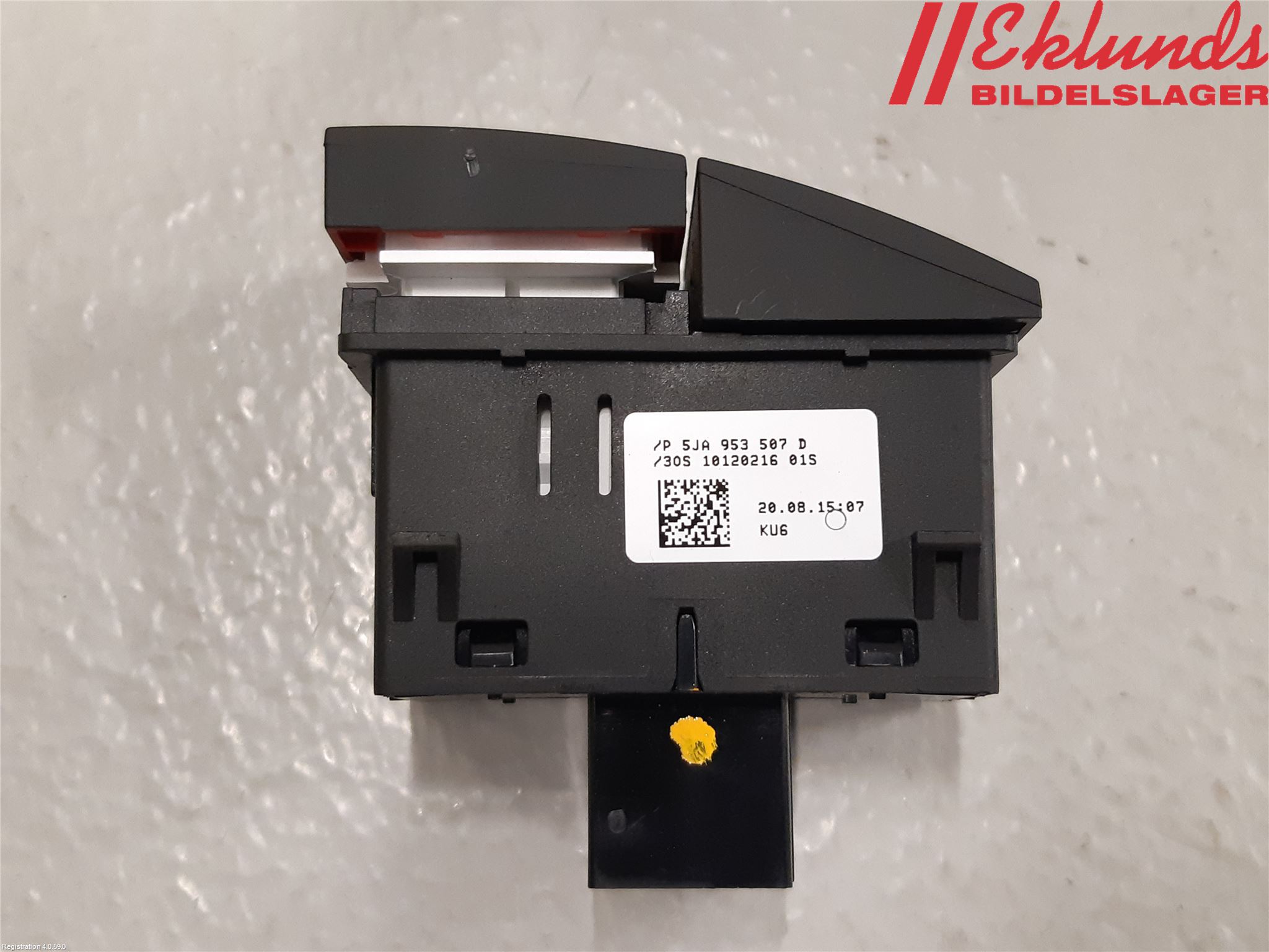 Skoda RAPID Strömställare Varnings