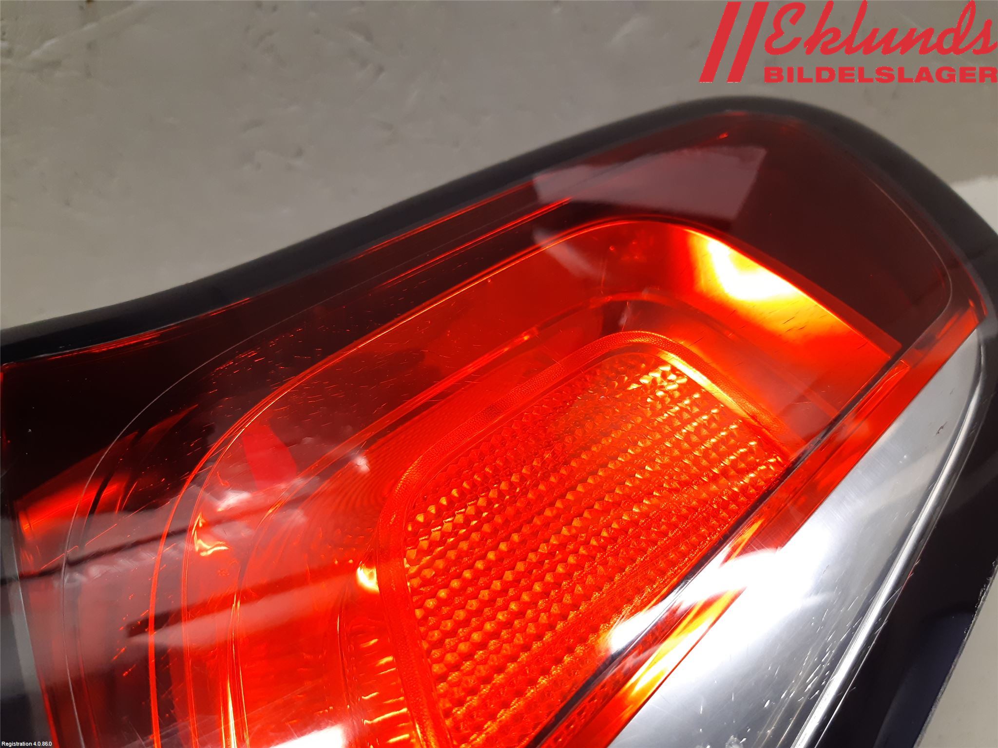 Citroen C3 10-17 Bakljus Lucka Hö