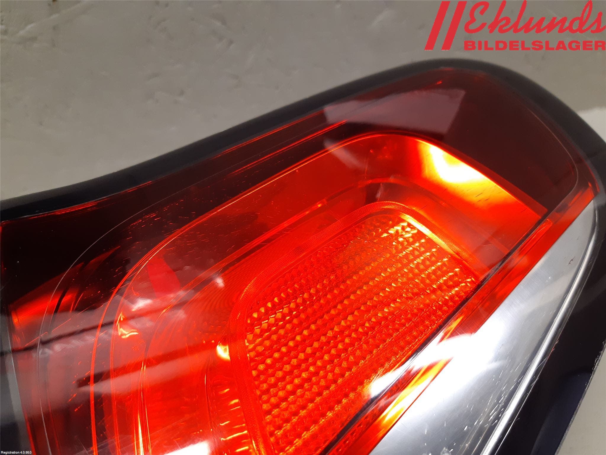 Citroen C3 10-17 Bakljus Lucka Hö