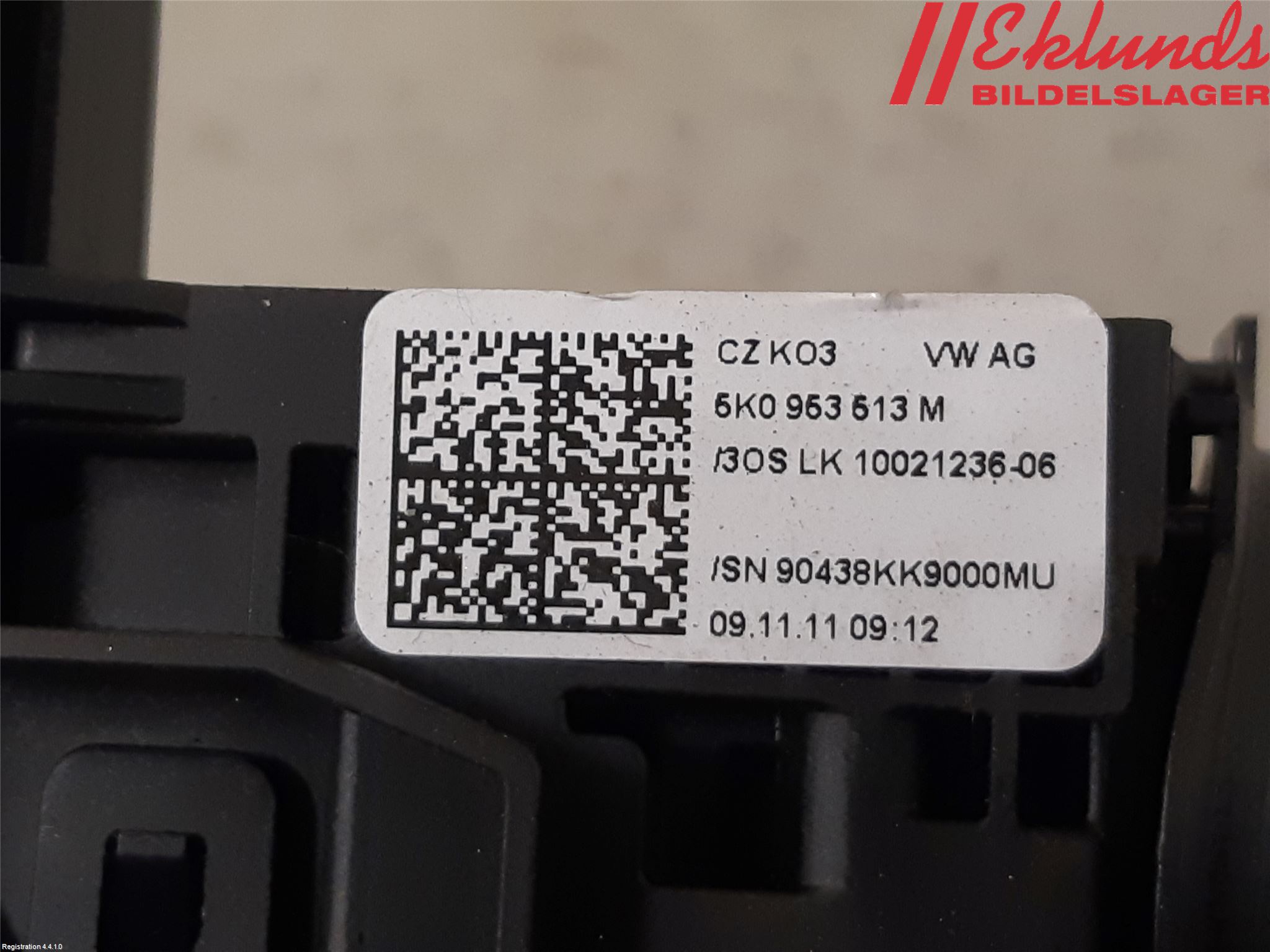 Volkswagen VW GOLF VI 09-13 Spakcentral