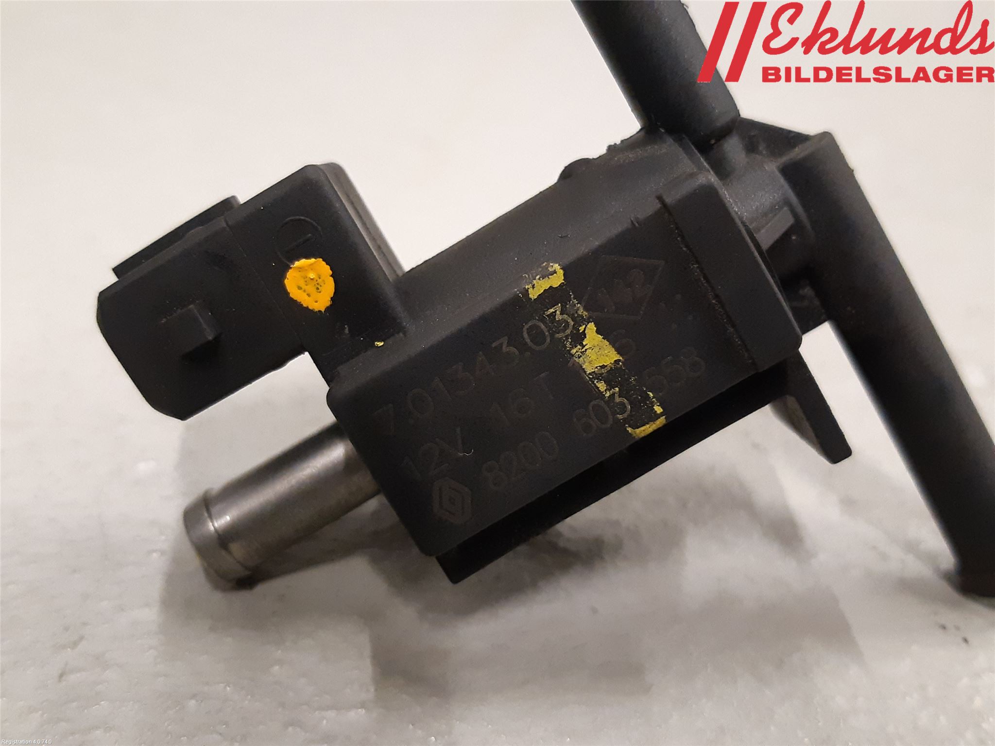 Renault CAPTUR 13-19 Vakuumventil