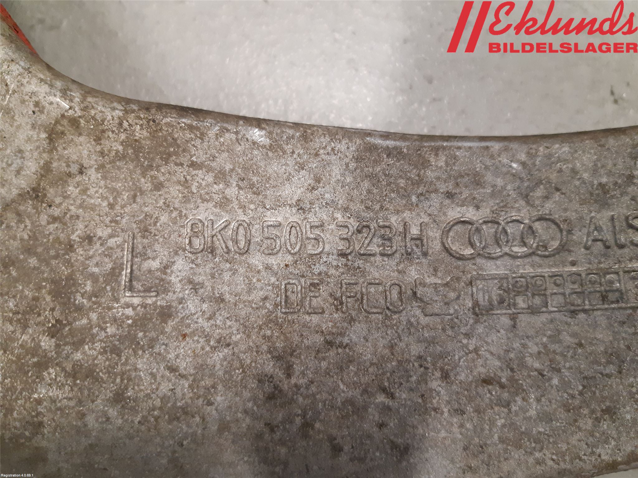 Audi A7/S7 4G 11-17 Bärarm Bak Övre Vänster