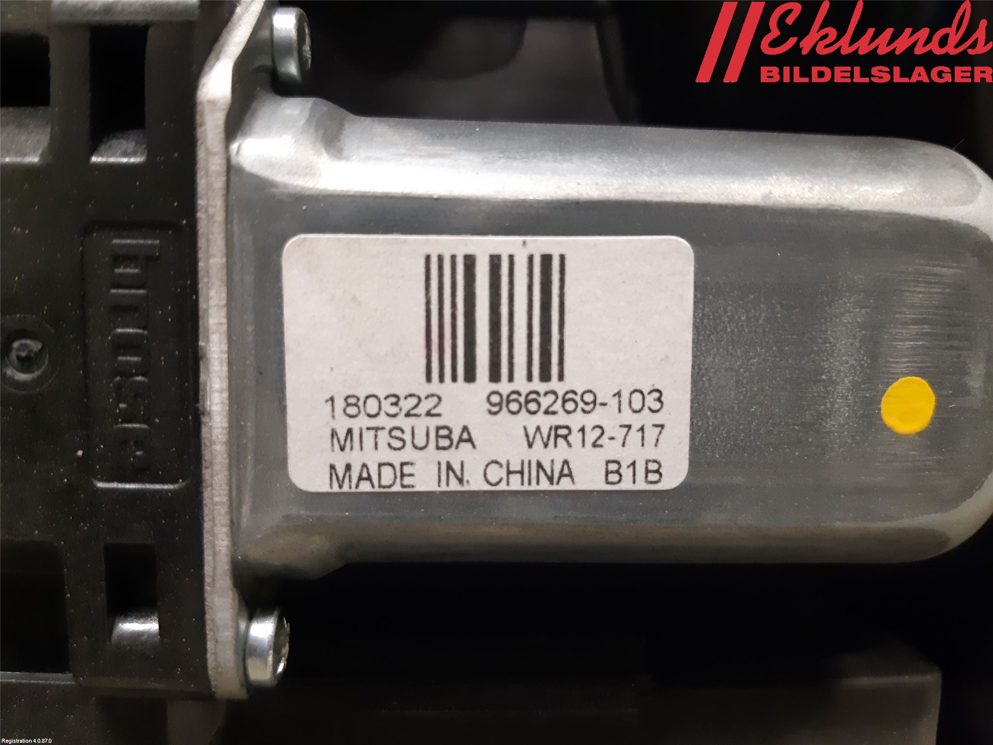 Volvo XC60 18- Fönsterhiss El Kompl