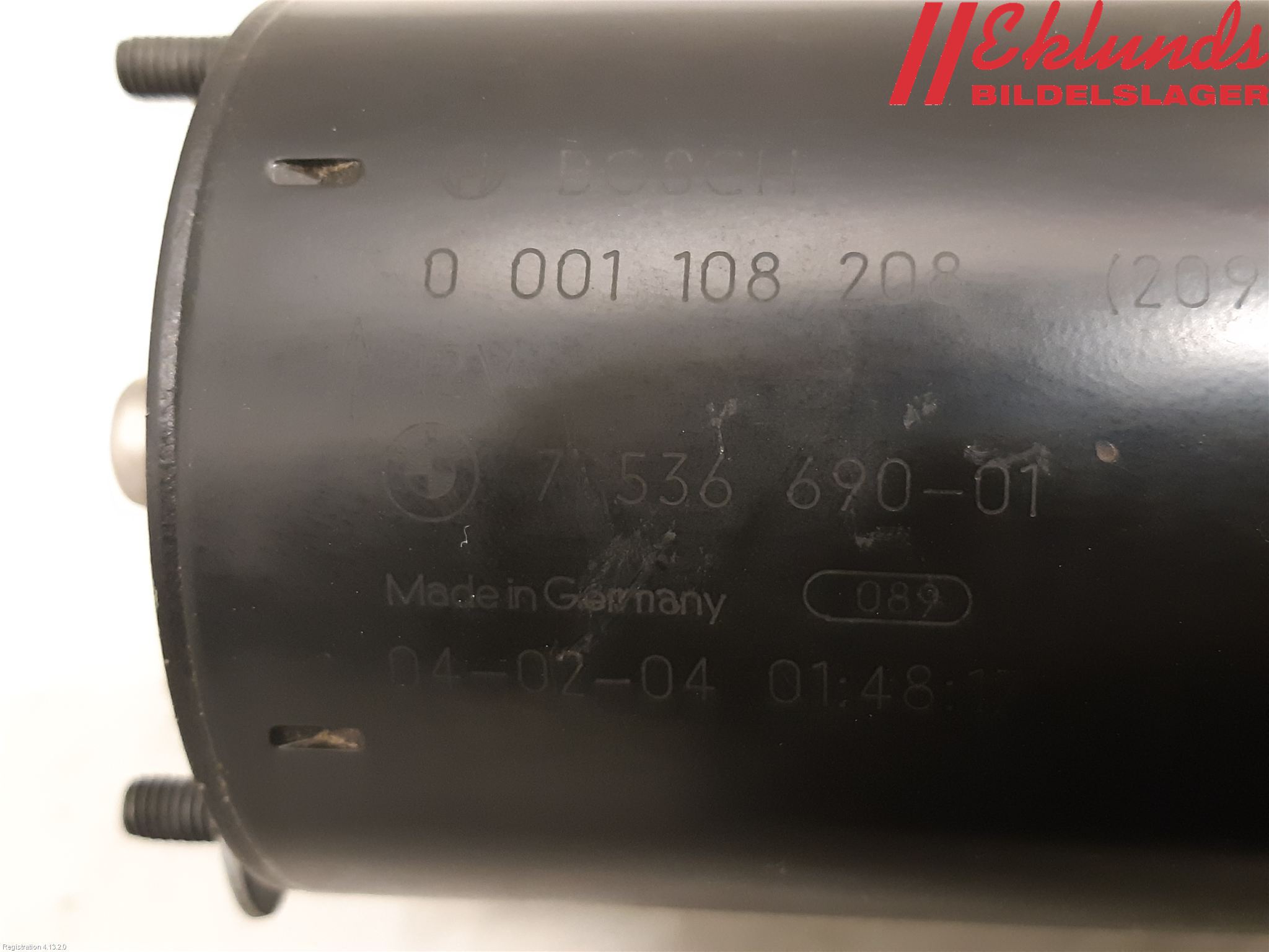 BMW 6 E63/64    02-10 Startmotor