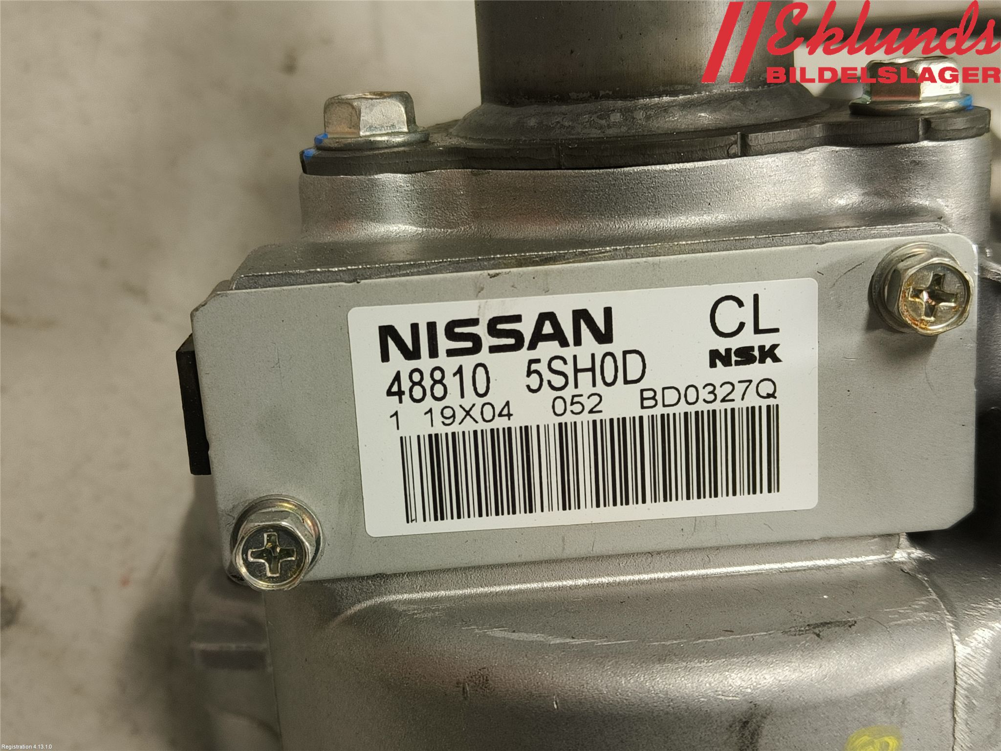 Nissan LEAF 18- Rattaxelagg Med Inb Servo