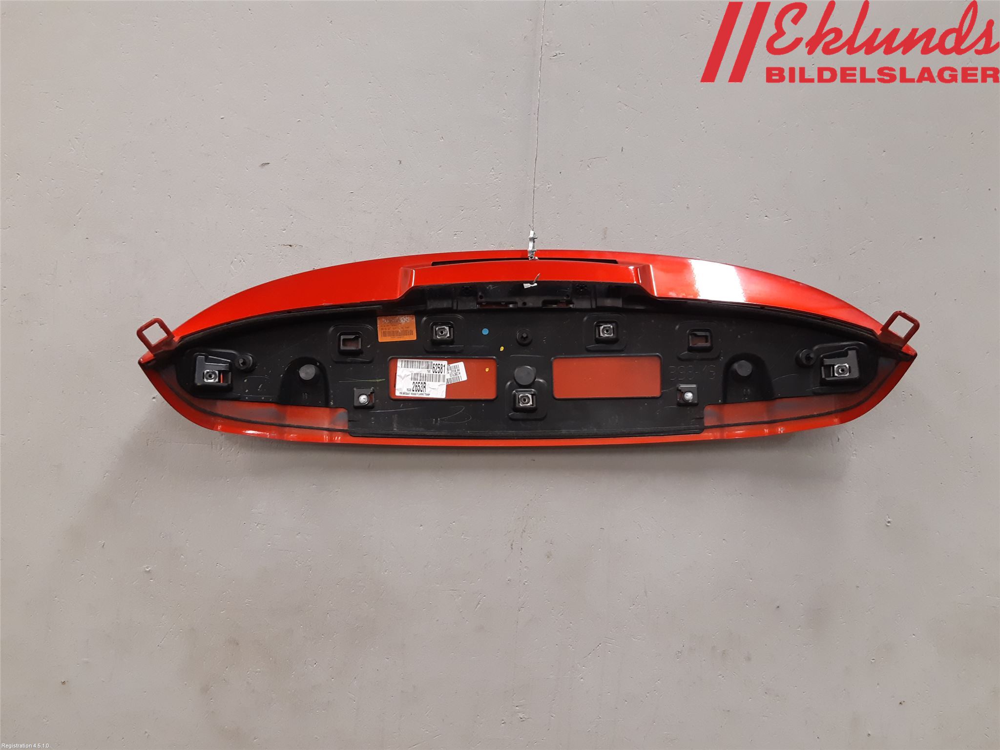 Renault CLIO IV 16-19 Spoiler Baklucka