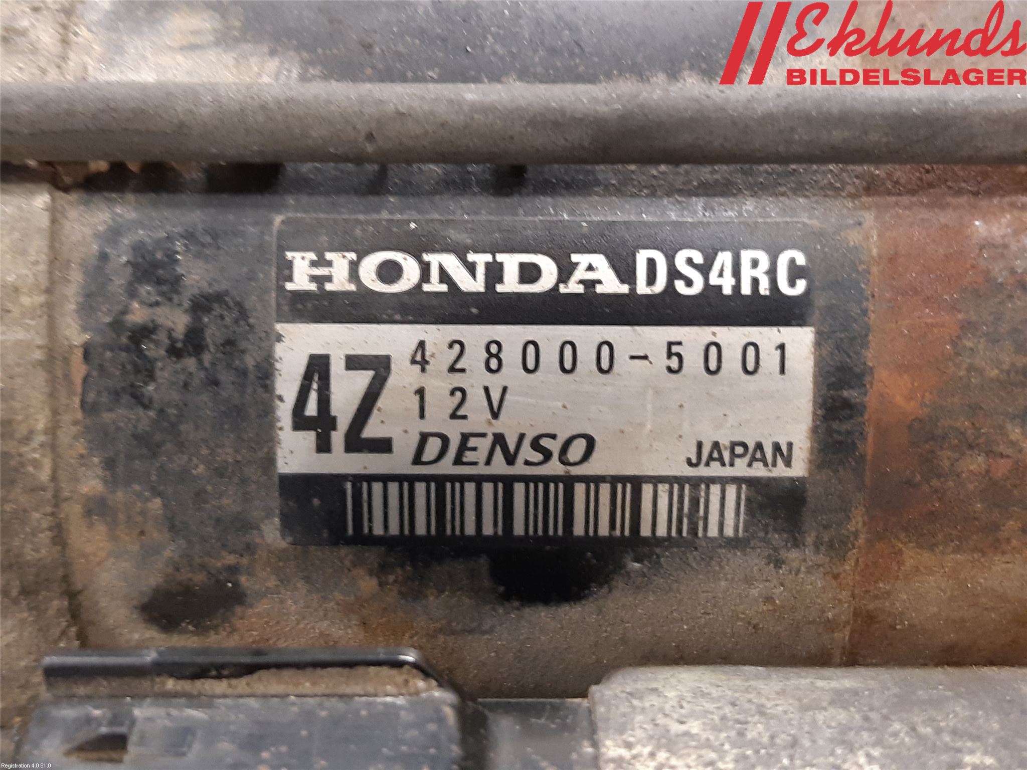 Honda FR-V Startmotor