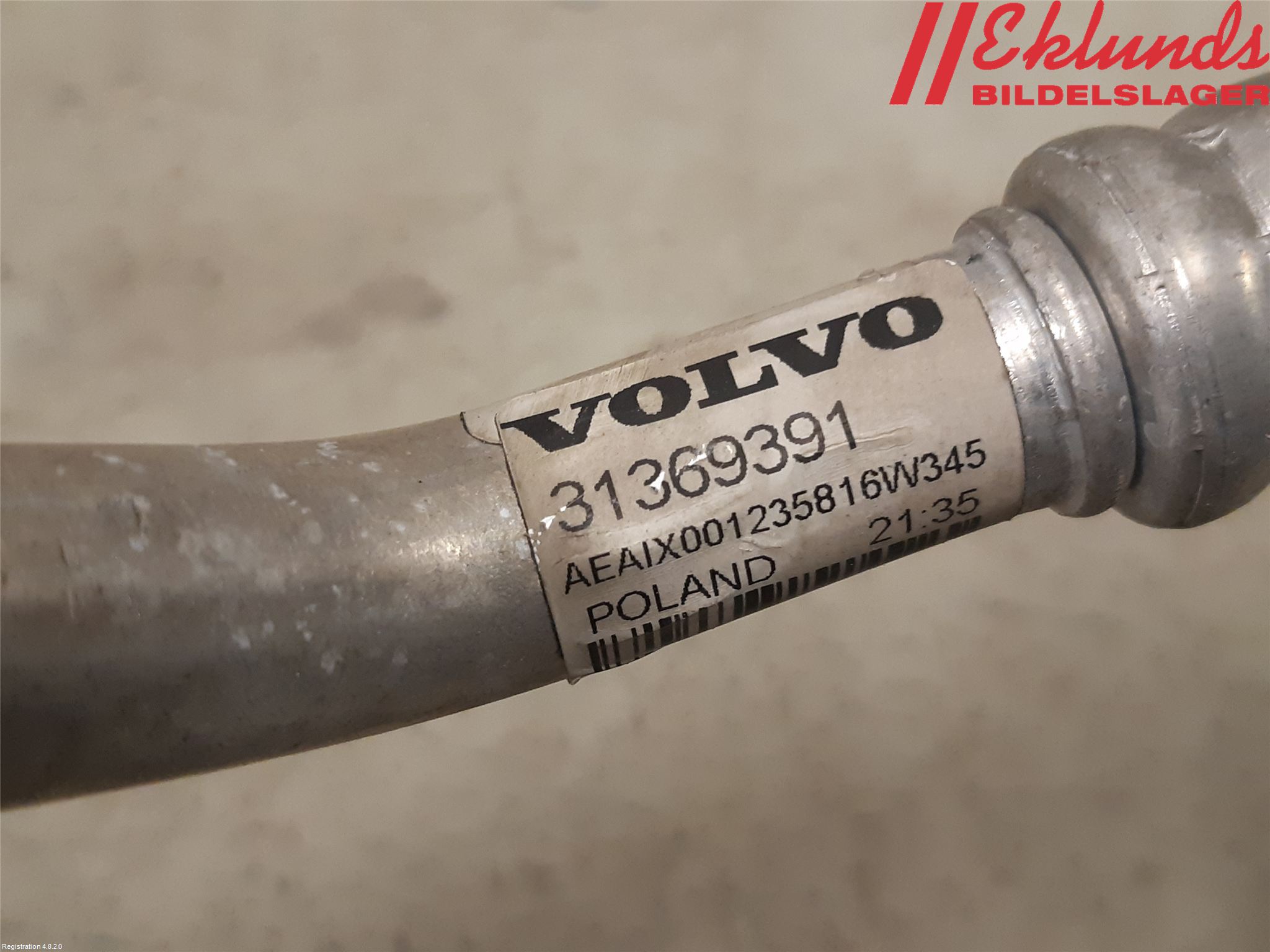 Volvo XC90/RECHARGE 16- Ac Slang-Rör