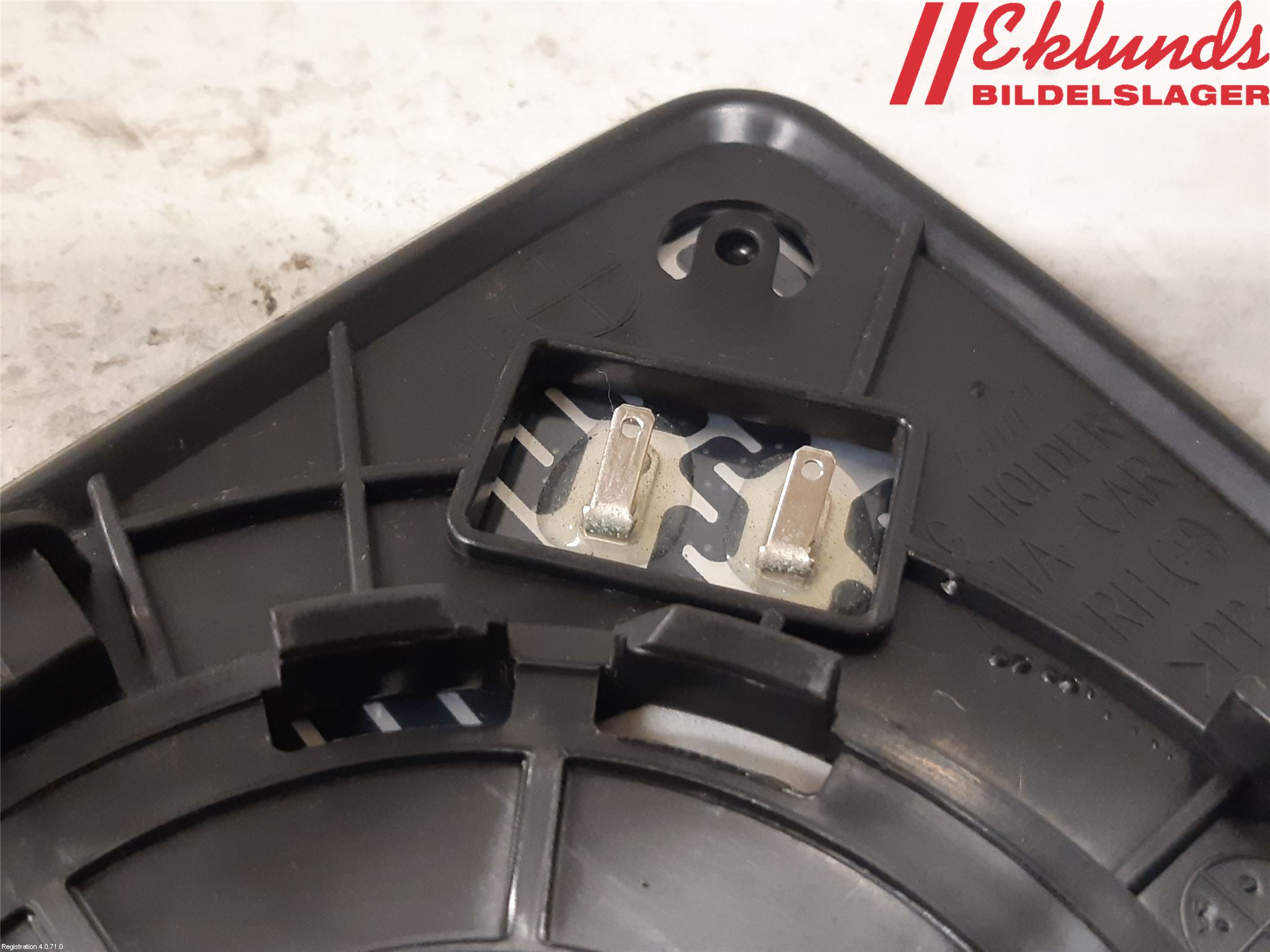 Kia PICANTO 12-17 Spegelglas Hö