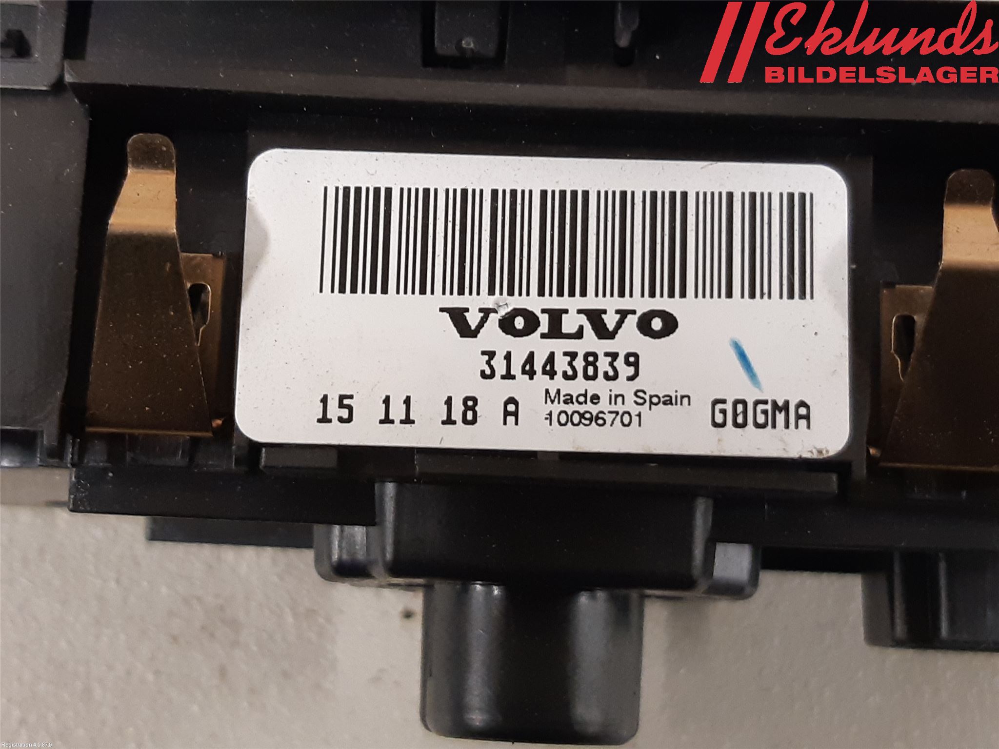 Volvo V60 14-18 Strömställare Ljus