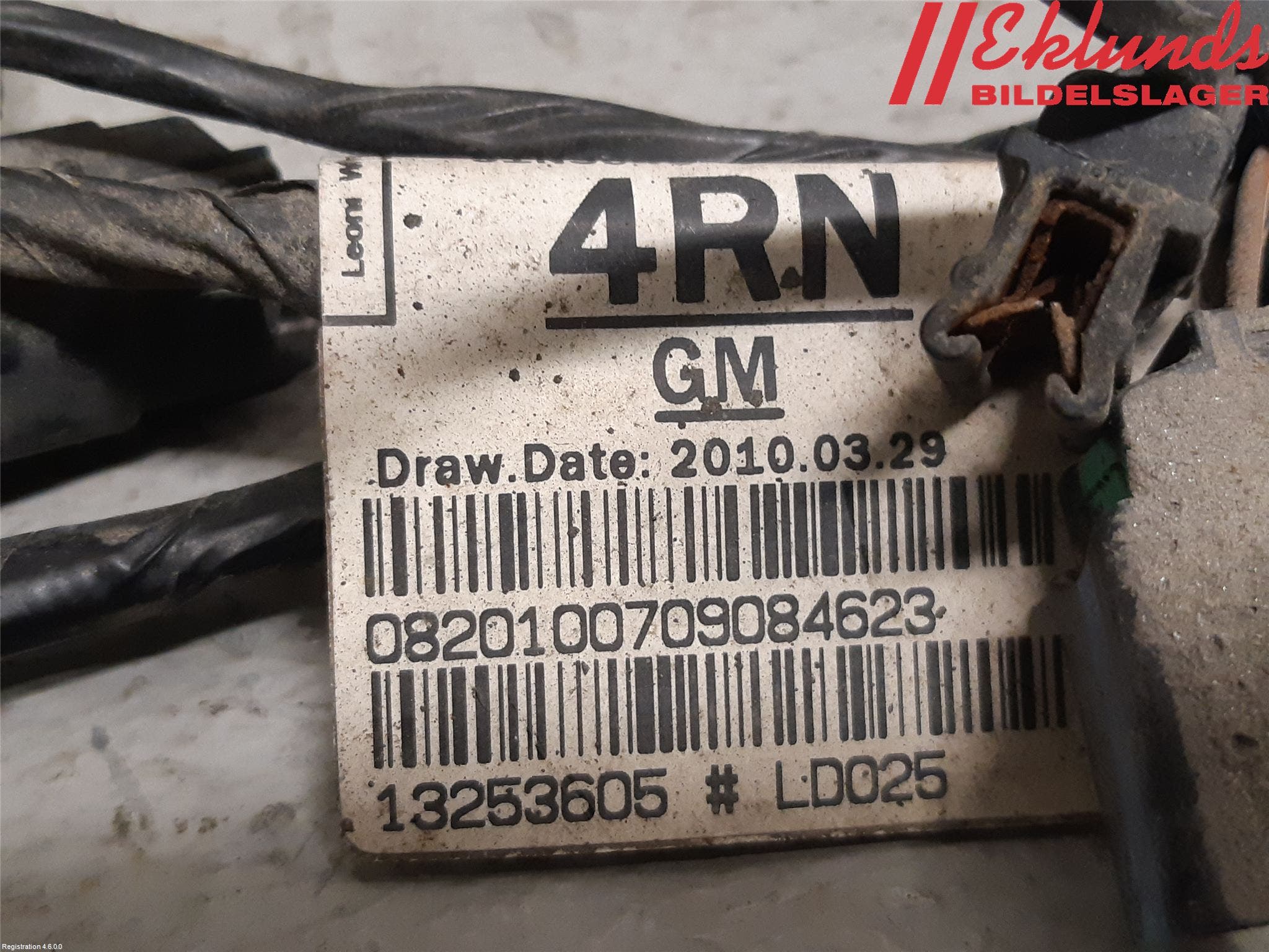 Opel ASTRA J 10-15 Kabelhärva