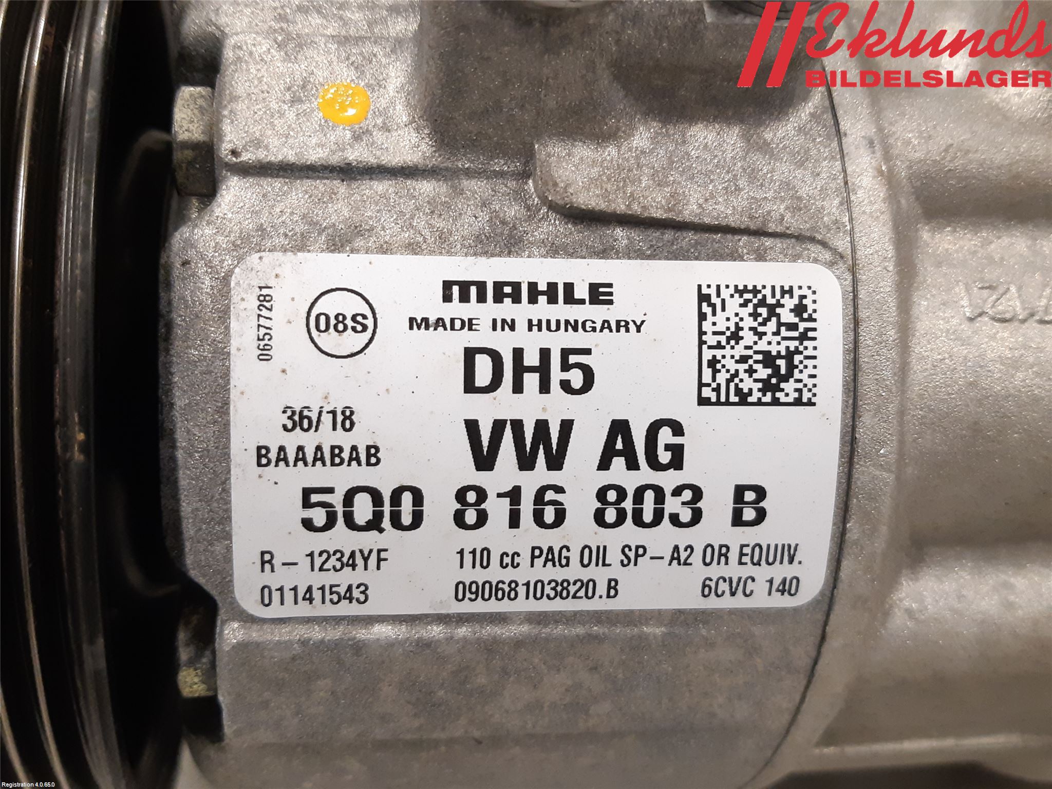 Skoda OCTAVIA (5E) 13-20 Ac Kompressor