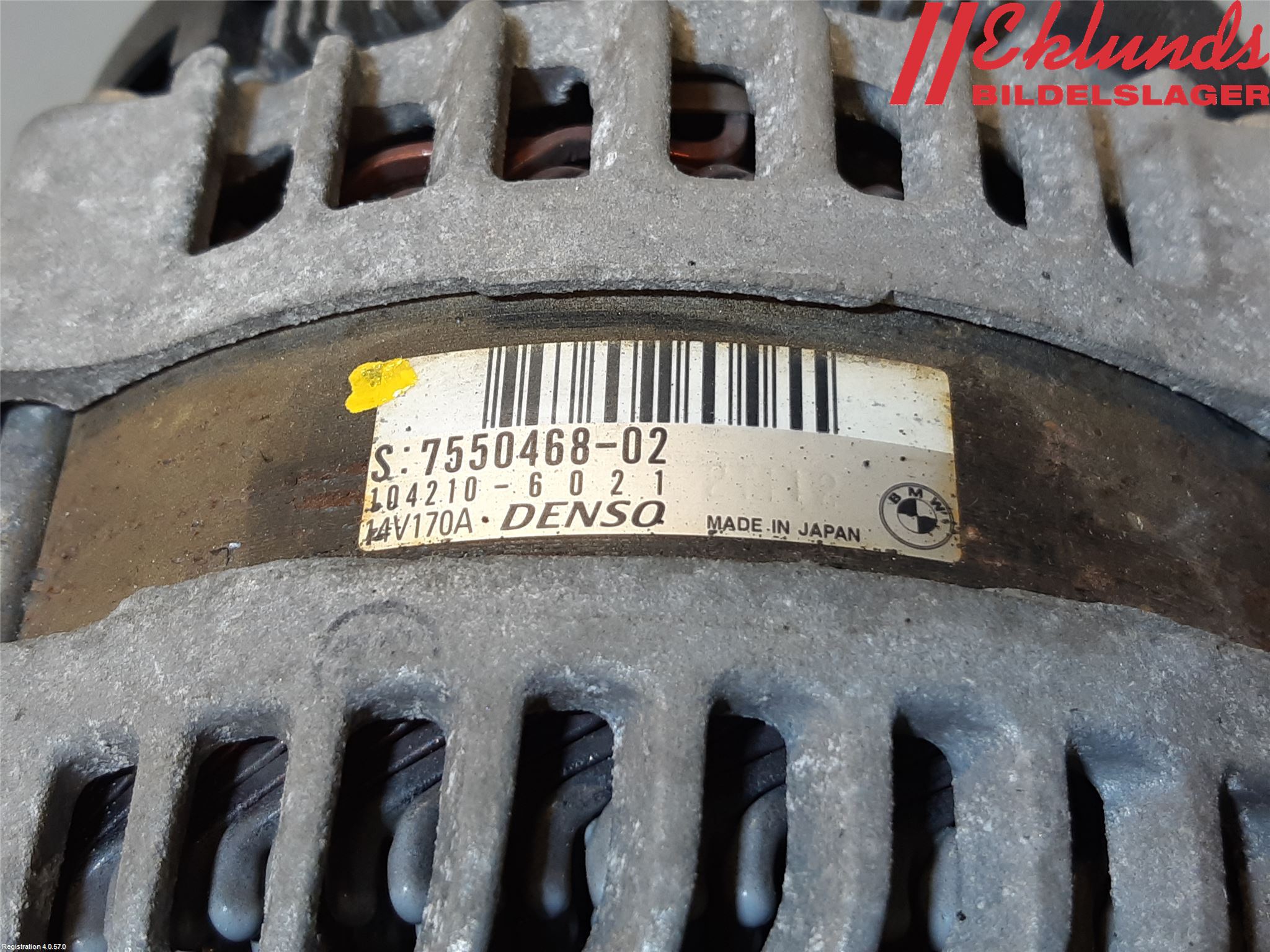 BMW 1 E87/81 5D/3D 03-11 Generator