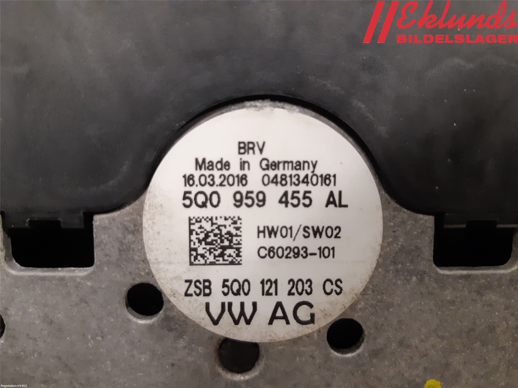 Audi A3/S3 8V 13-20 Kylfläkt El