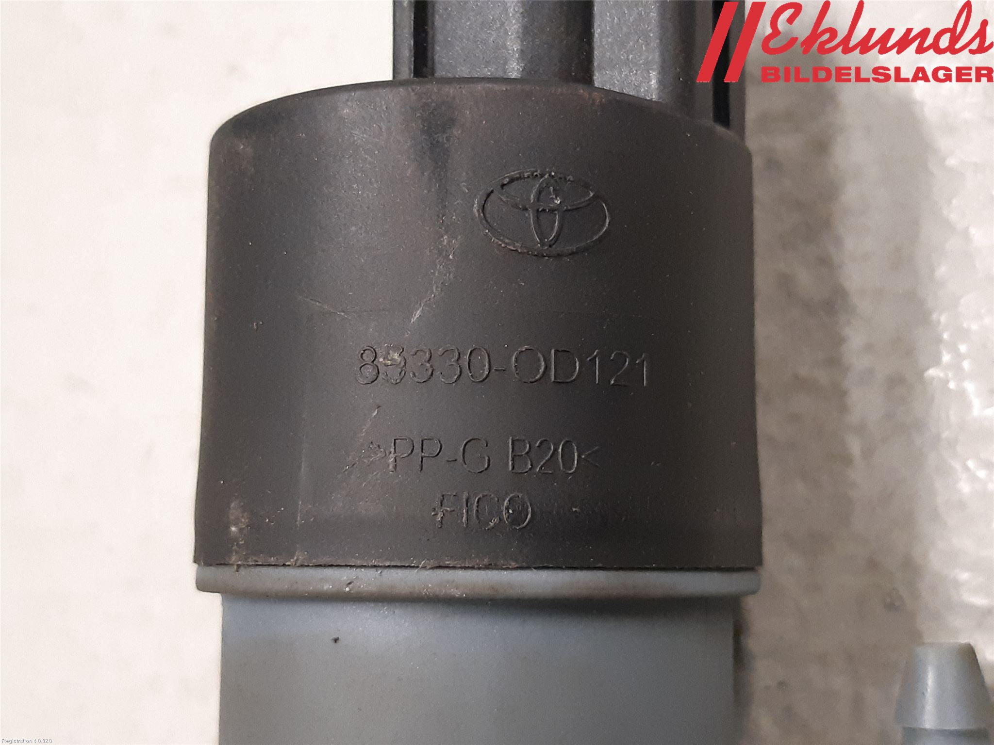 Toyota YARIS XP130 15-20 Spolarpump Vindruta