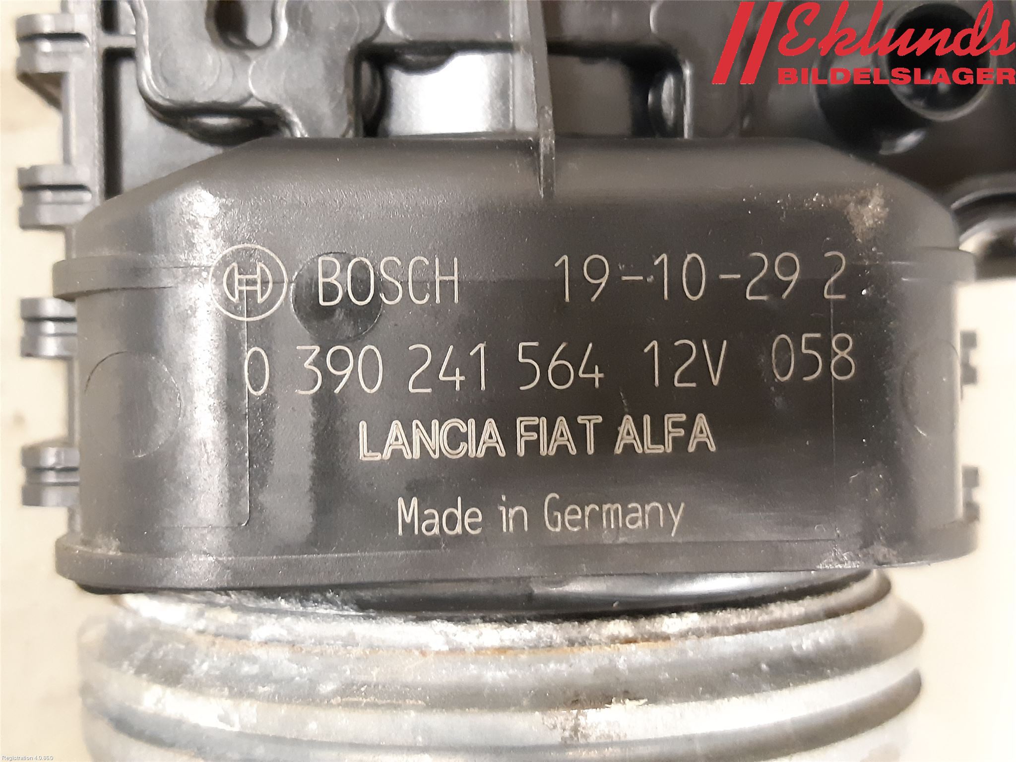 Fiat DOBLO CARGO Torkarmotor Vindruta