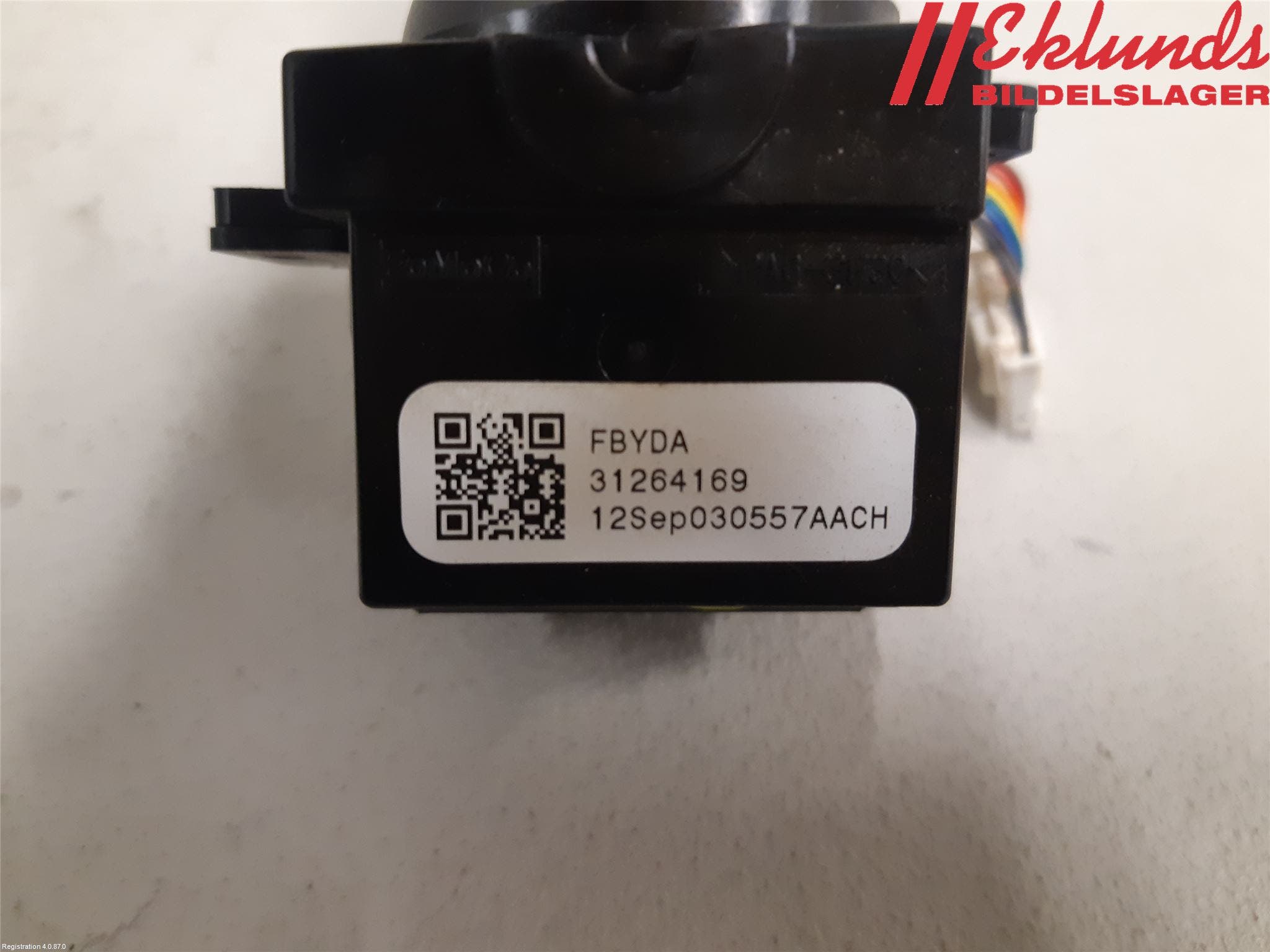 Volvo V60 11-13 Spak Torkar-Spolomk