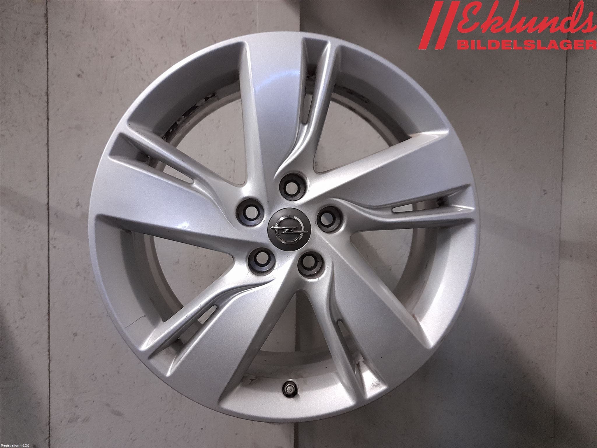 Opel ASTRA J 10-15 Fälgsats Aluminium