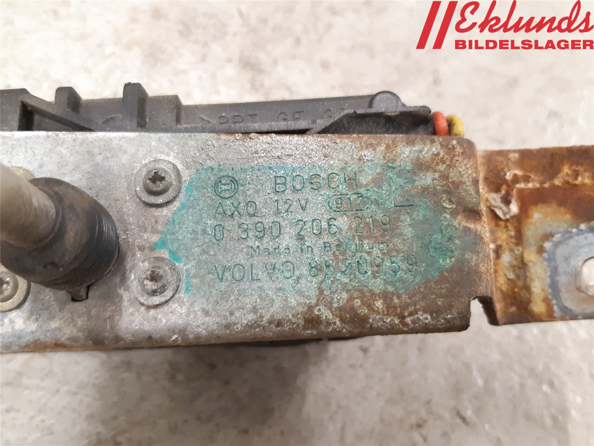 Volvo S60 01-04 Strålkastartorkmotor Vä