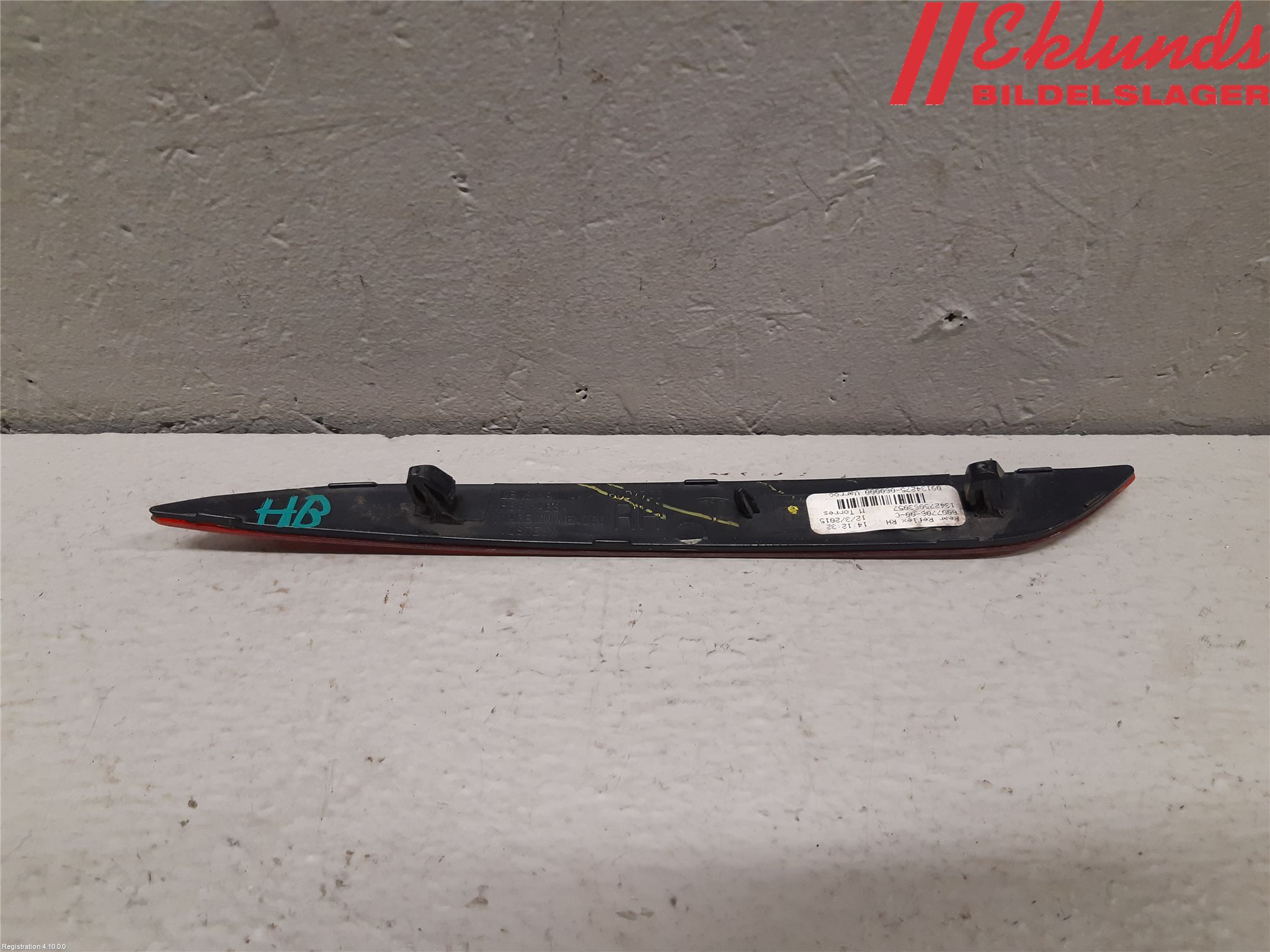 Tesla MODEL S 13- Dimljus/Reflex Bak