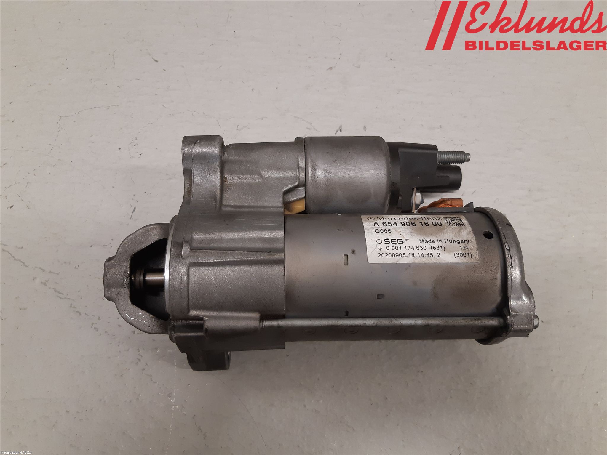 Mercedes-Benz MB GLC-KLASS (X253/C253) 15-22 Startmotor Diesel