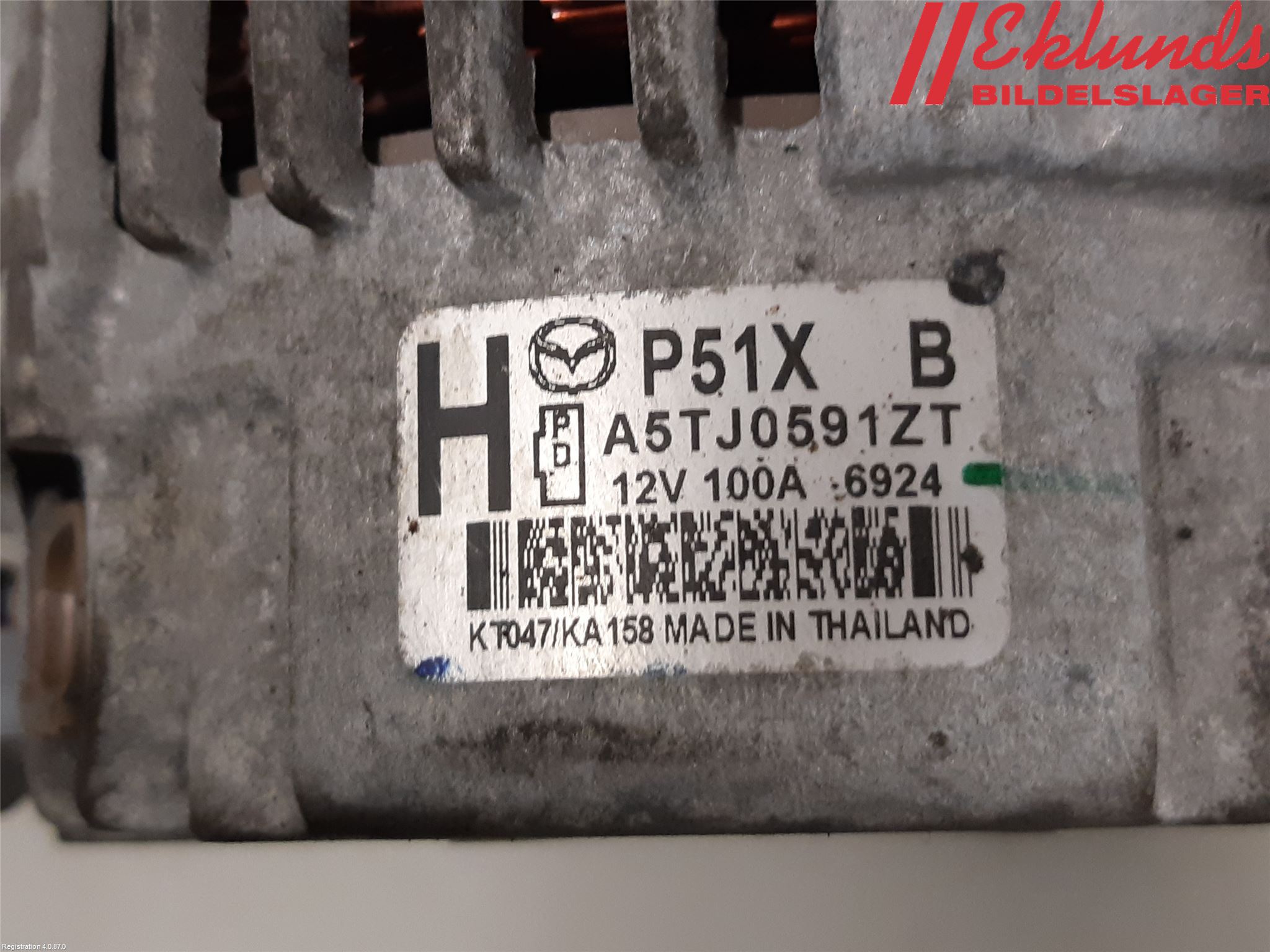 Mazda CX-3 Generator