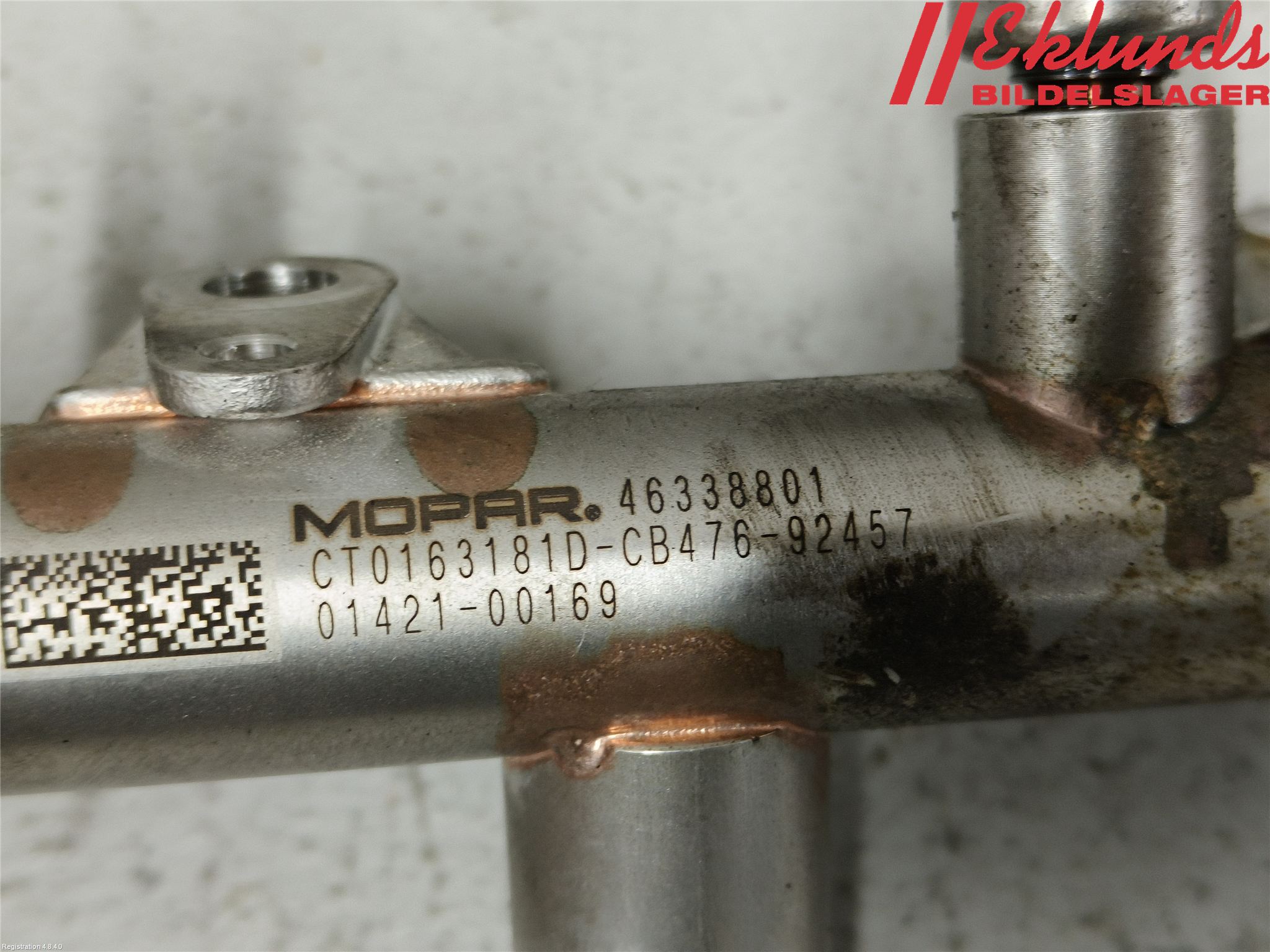 Fiat TIPO/CROSS 16- Inj. Fuelrail