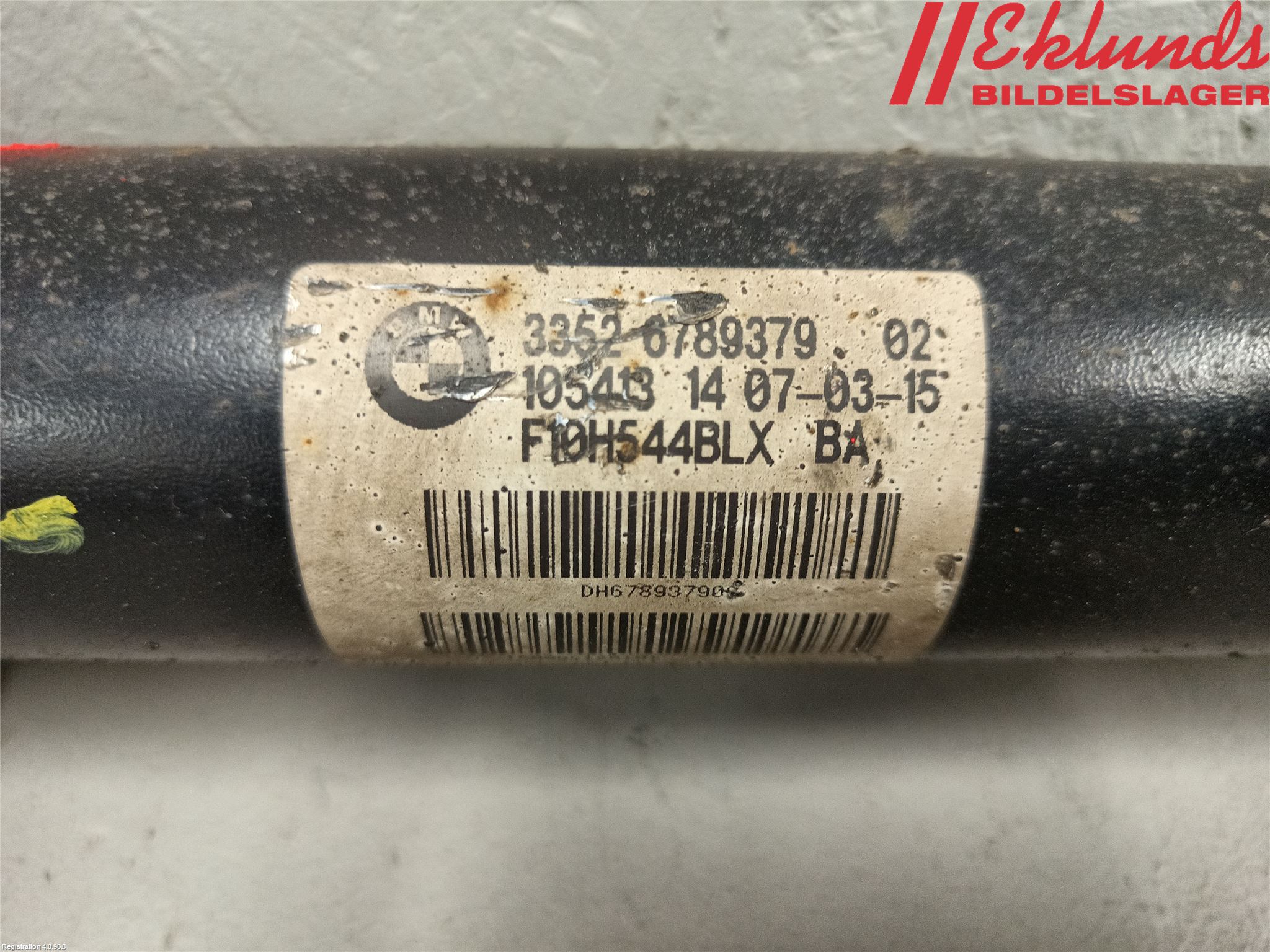 BMW 5 F10/F11/F18 09-17 Fjäderben Bak Vänster