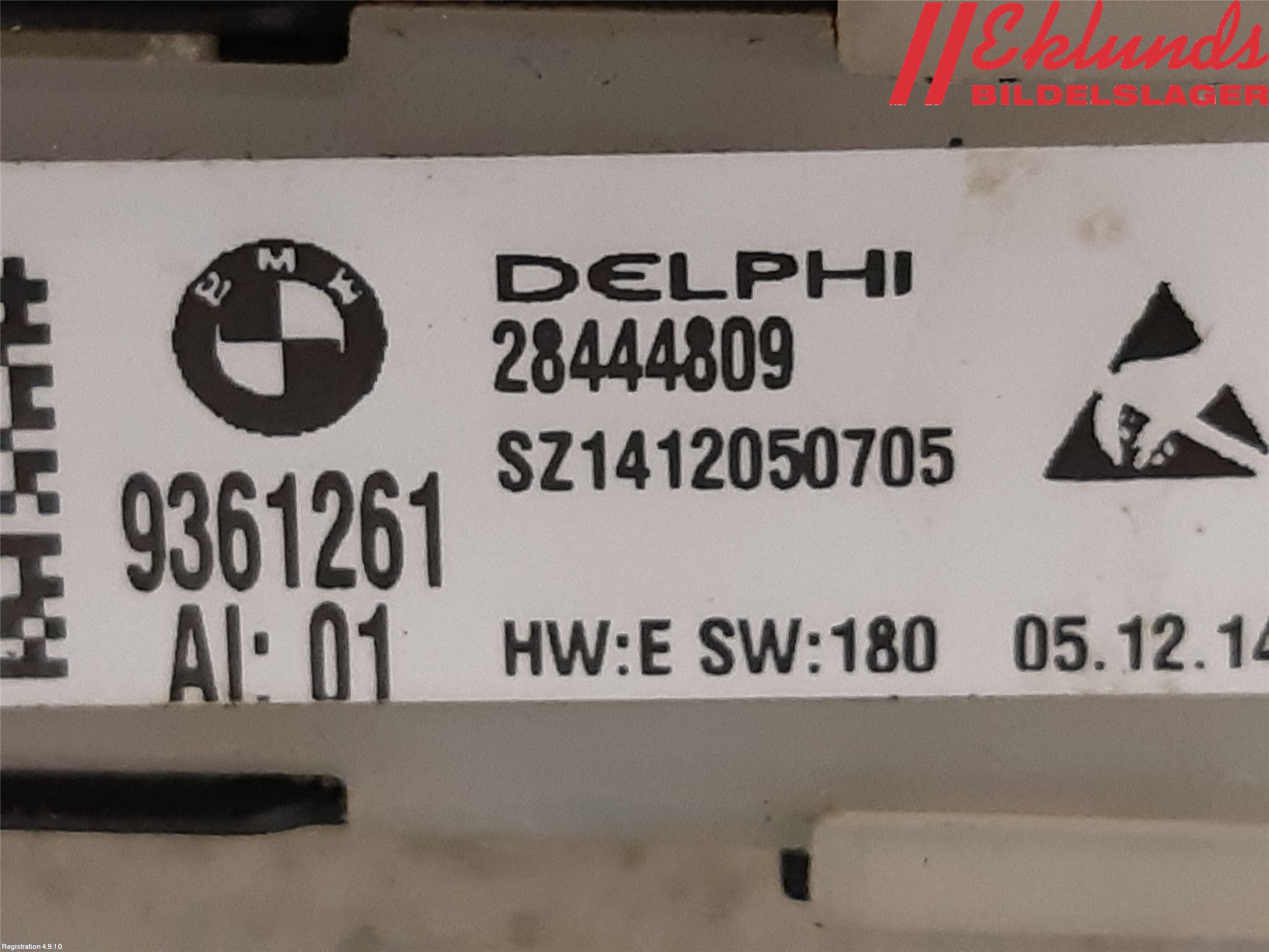 BMW 7 F01/02/03/04 09-15 Strömställare Stolvärme