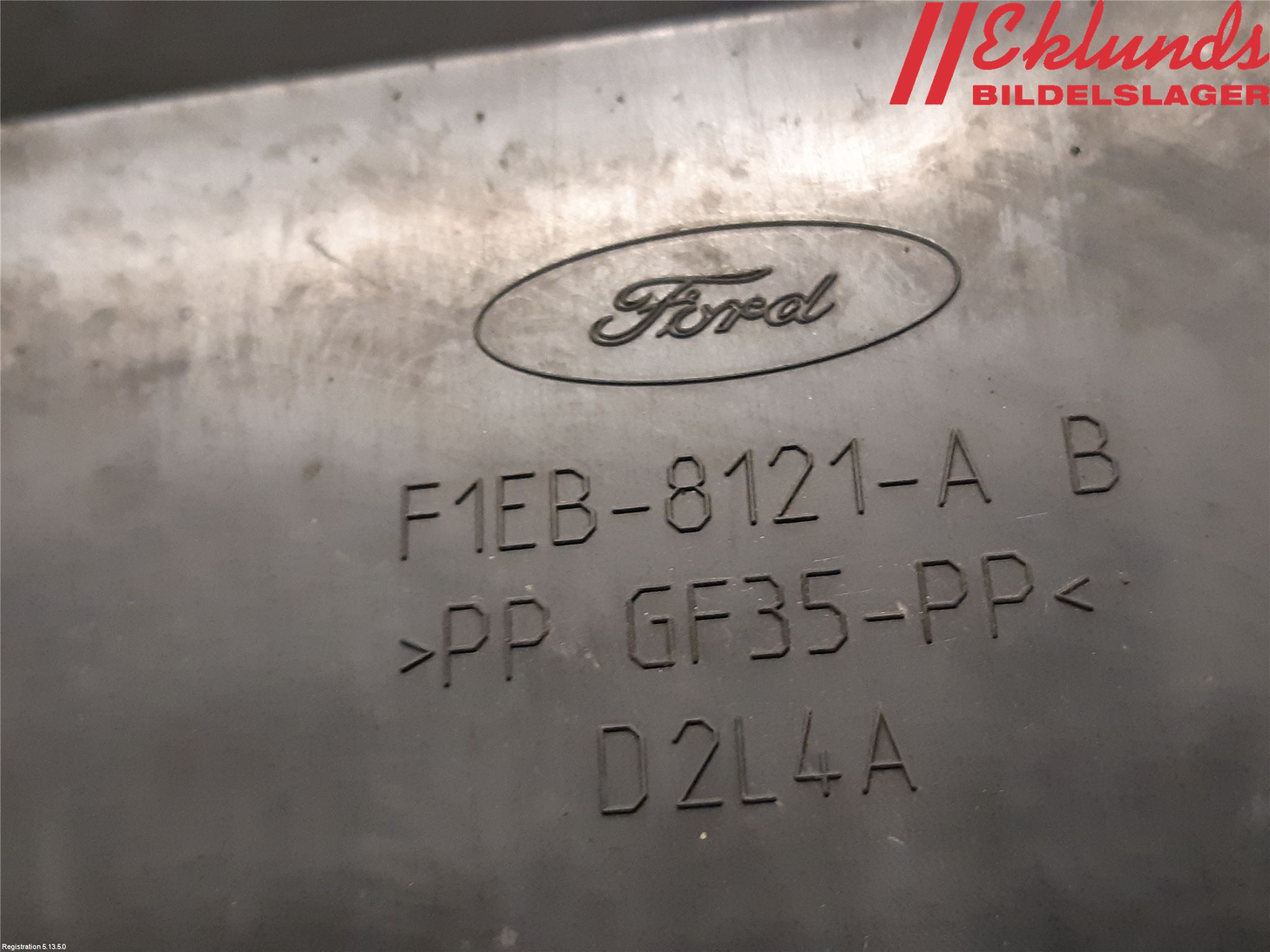 Ford FOCUS 15-18 Deflektor Plåt-Plast Kylning