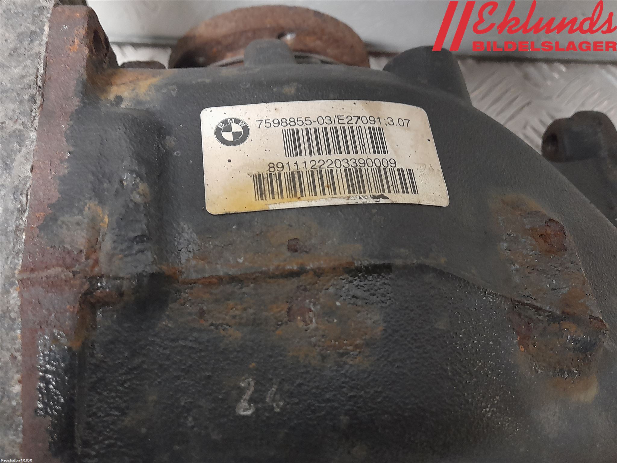 BMW 3 E90/91 SED/TOU 05-12 Bakväxel-Diff