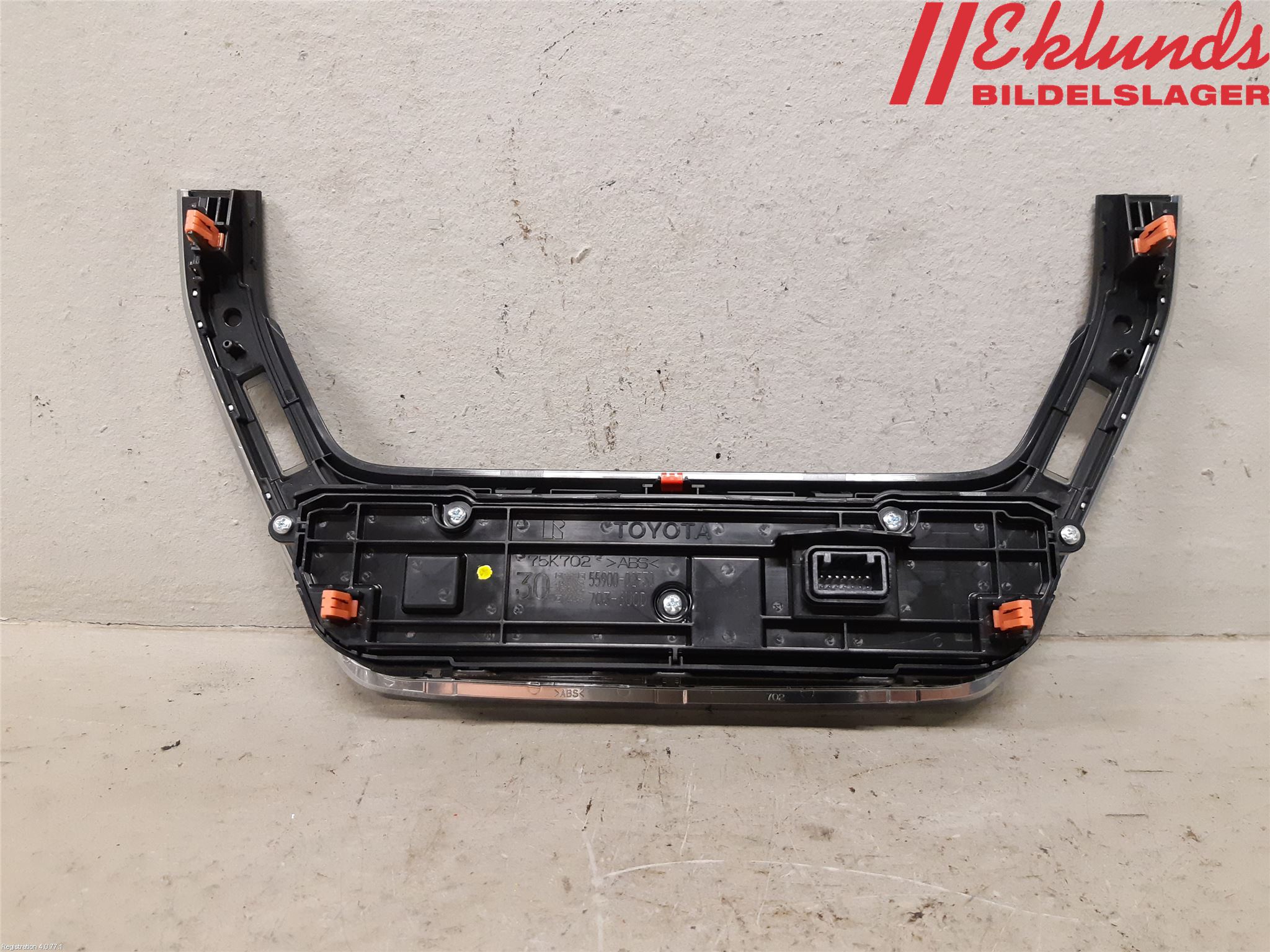Toyota COROLLA 19- Ac Styrenhet Ac Manöveren