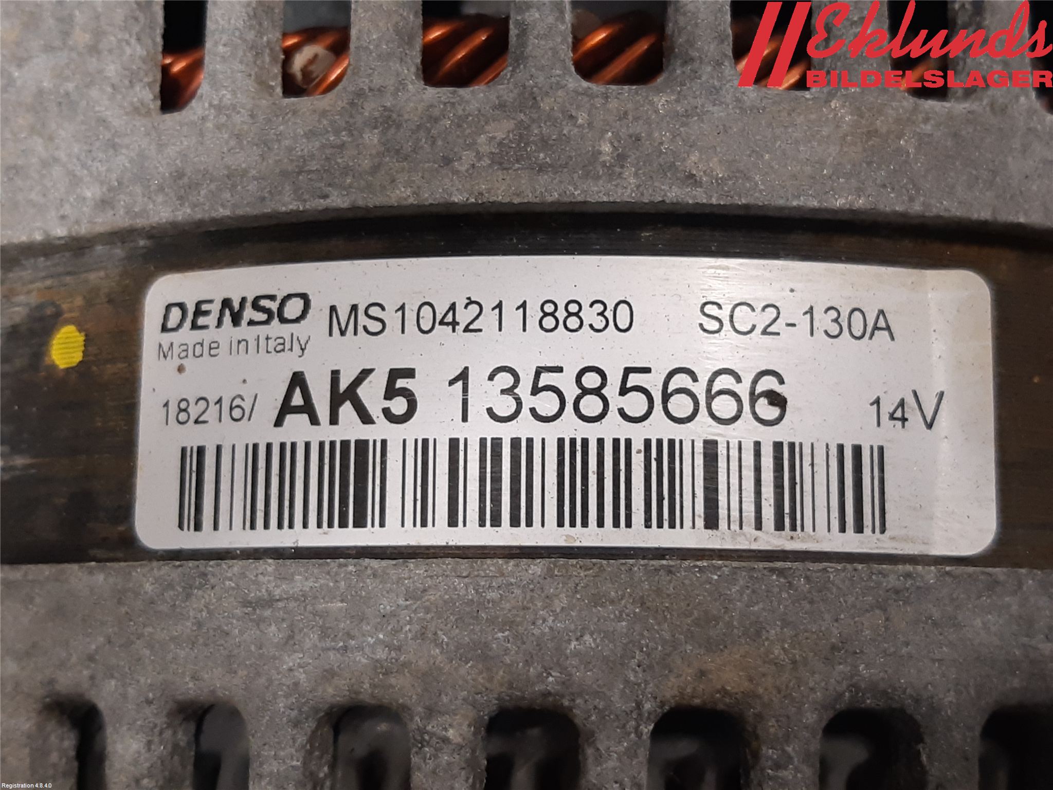 Opel CORSA E 15-19 Generator