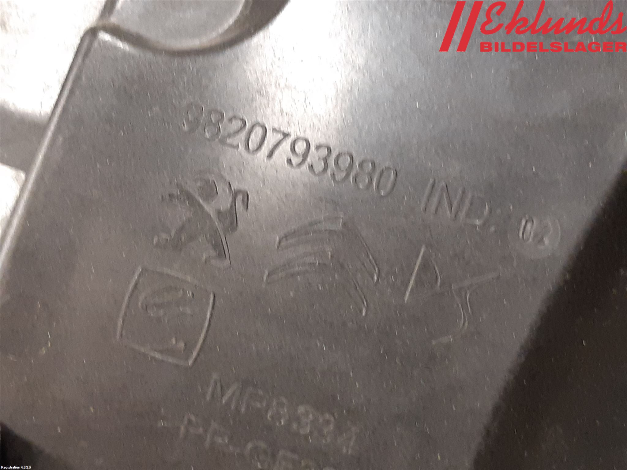 Opel MOKKA 21- Torpedplåt-Torpedplast